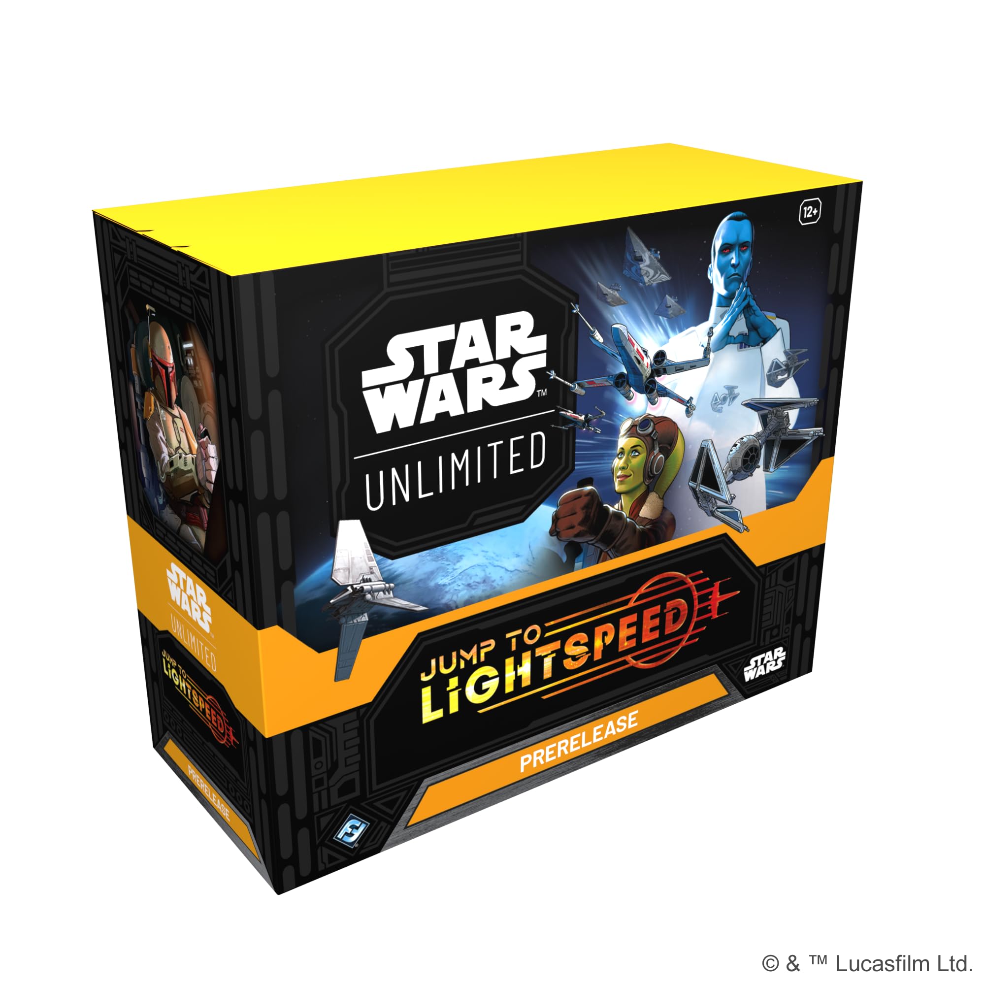 Fantasy Flight Games Star Wars: Unbegrenztes Sammelkartenspiel – Jump to Lightspeed Pre-Release Box
