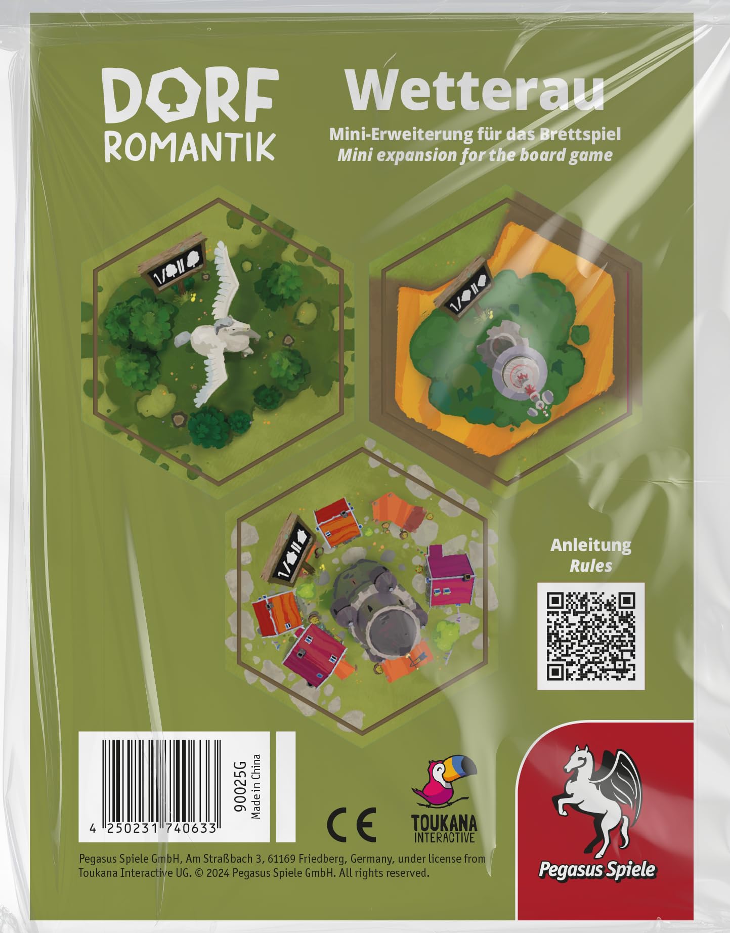 Pegasus Spiele Dorfromantik – Das Brettspiel: Wetterau Mini-Erweiterung