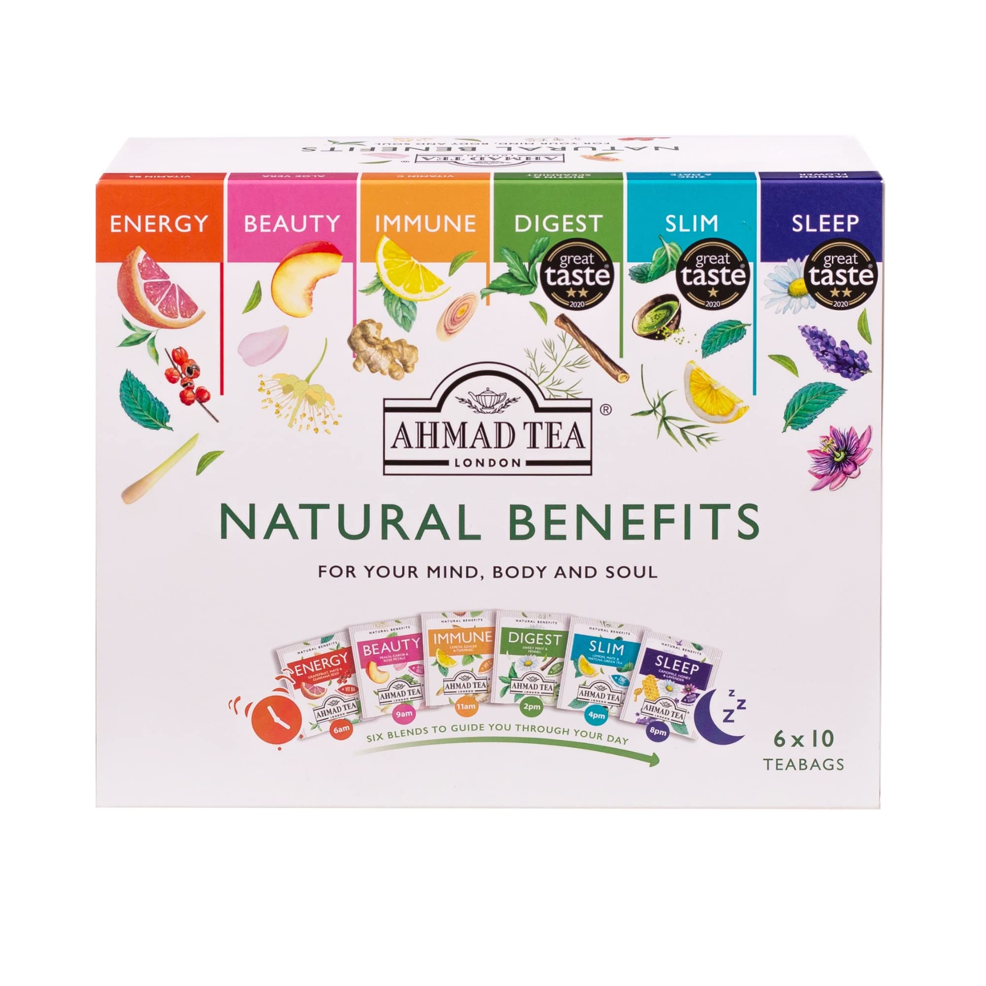Ahmad Tee - Natural Benefit Selection Pack (308 g)