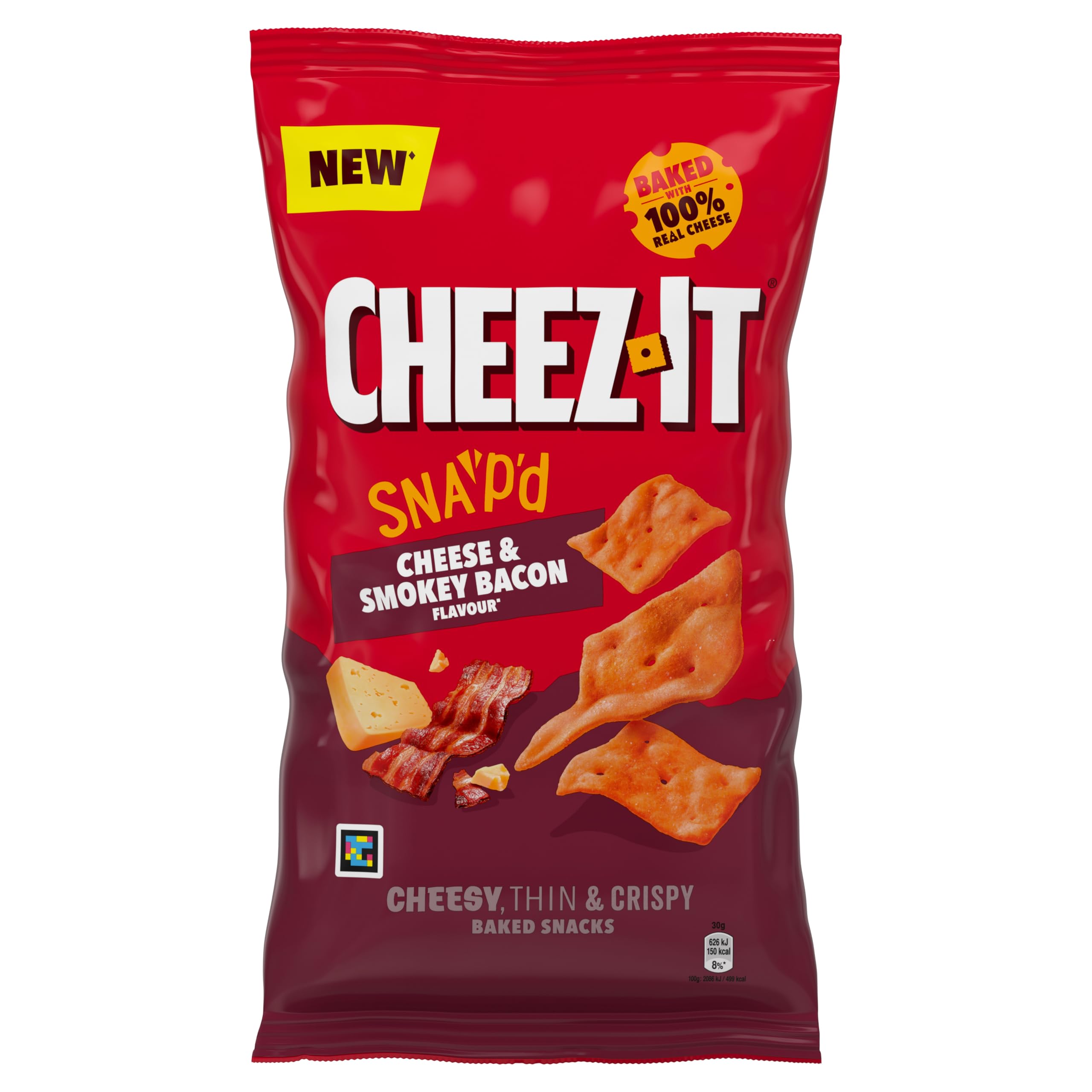 Kellogg's Cheez-It Cracker mit Käse und geräuchertem Speck, 150 g