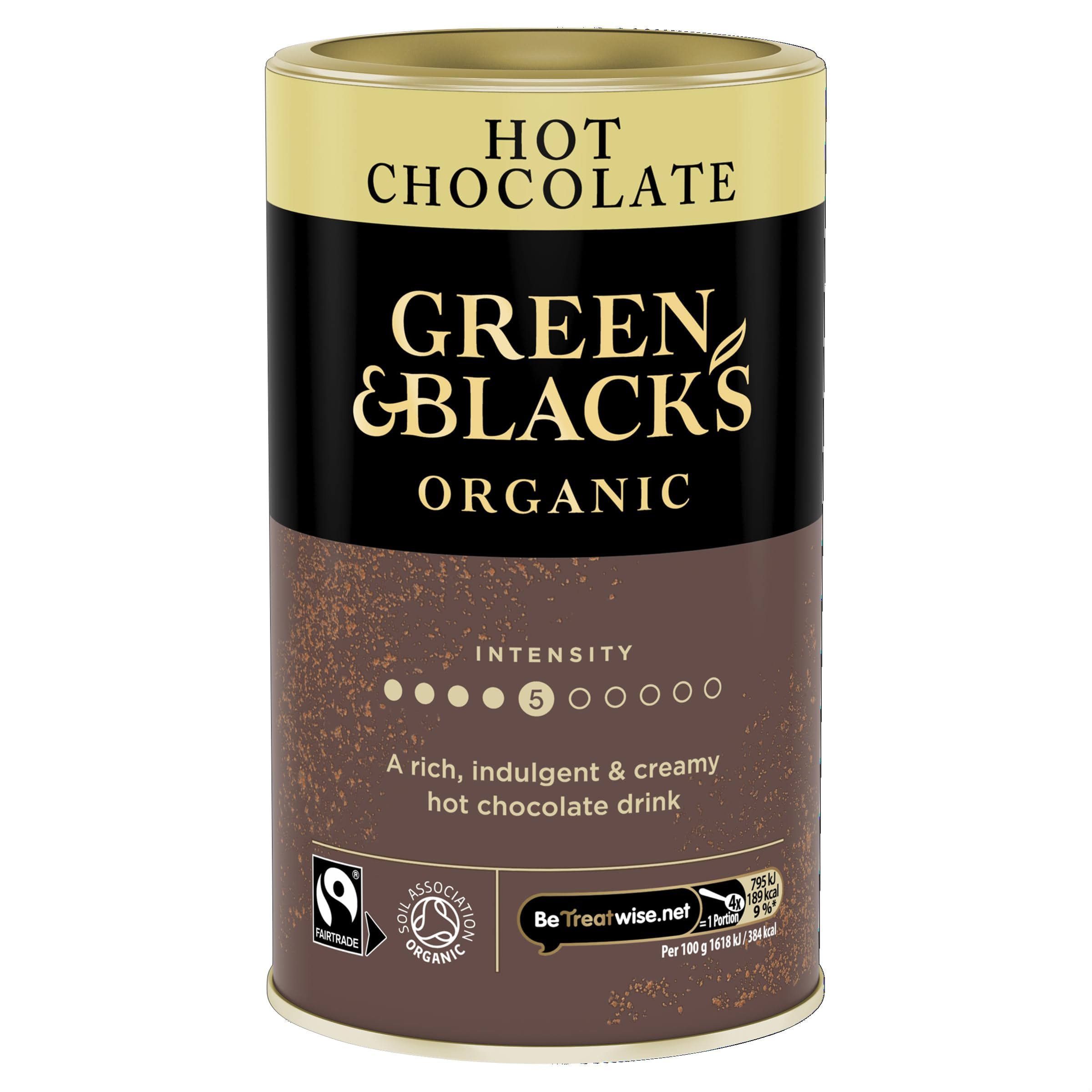 Green & Black's Bio-Heiße Schokolade – Reichhaltige und köstliche Trinkschokolade, 250 g