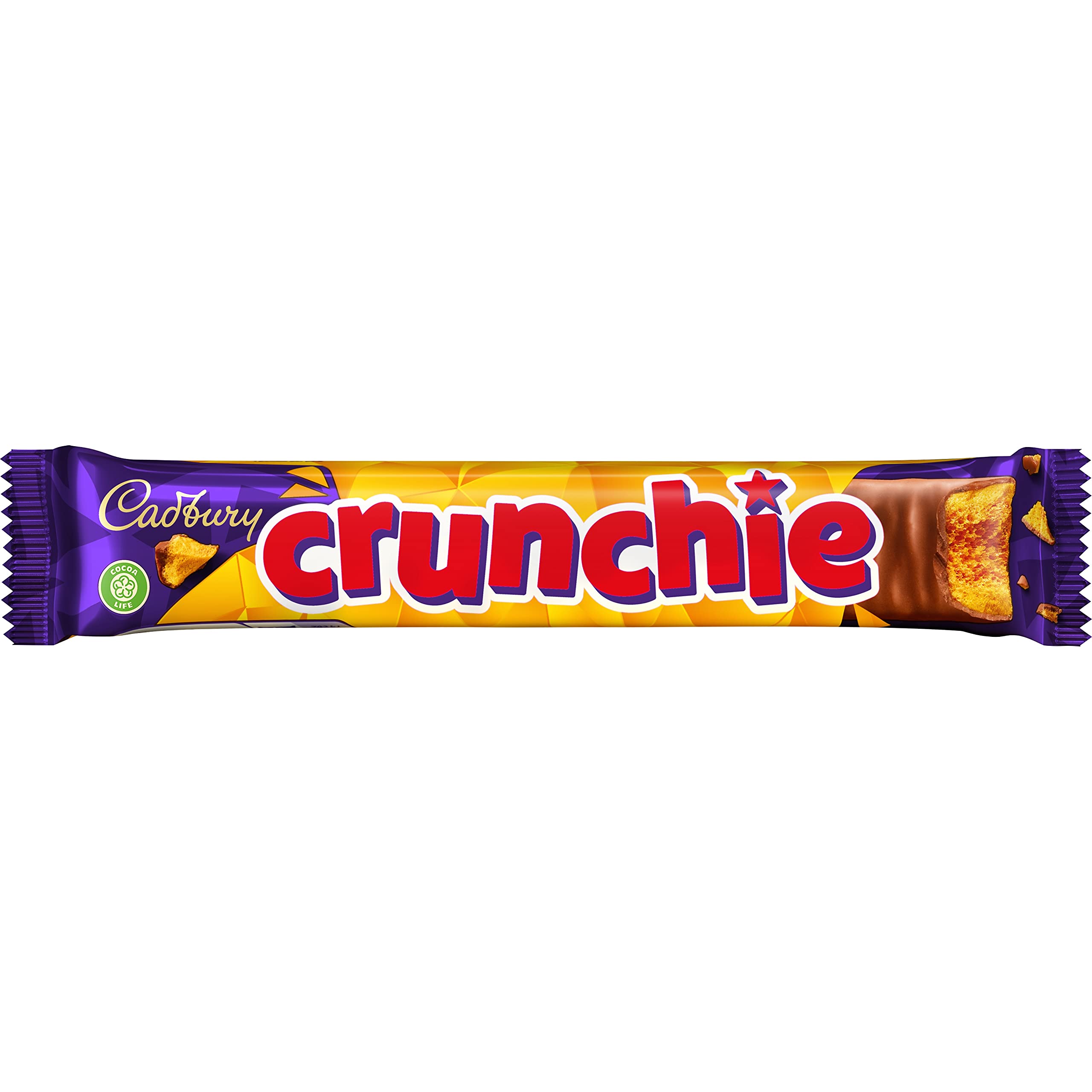 Cadbury Crunchie Schokoriegel, 40 g