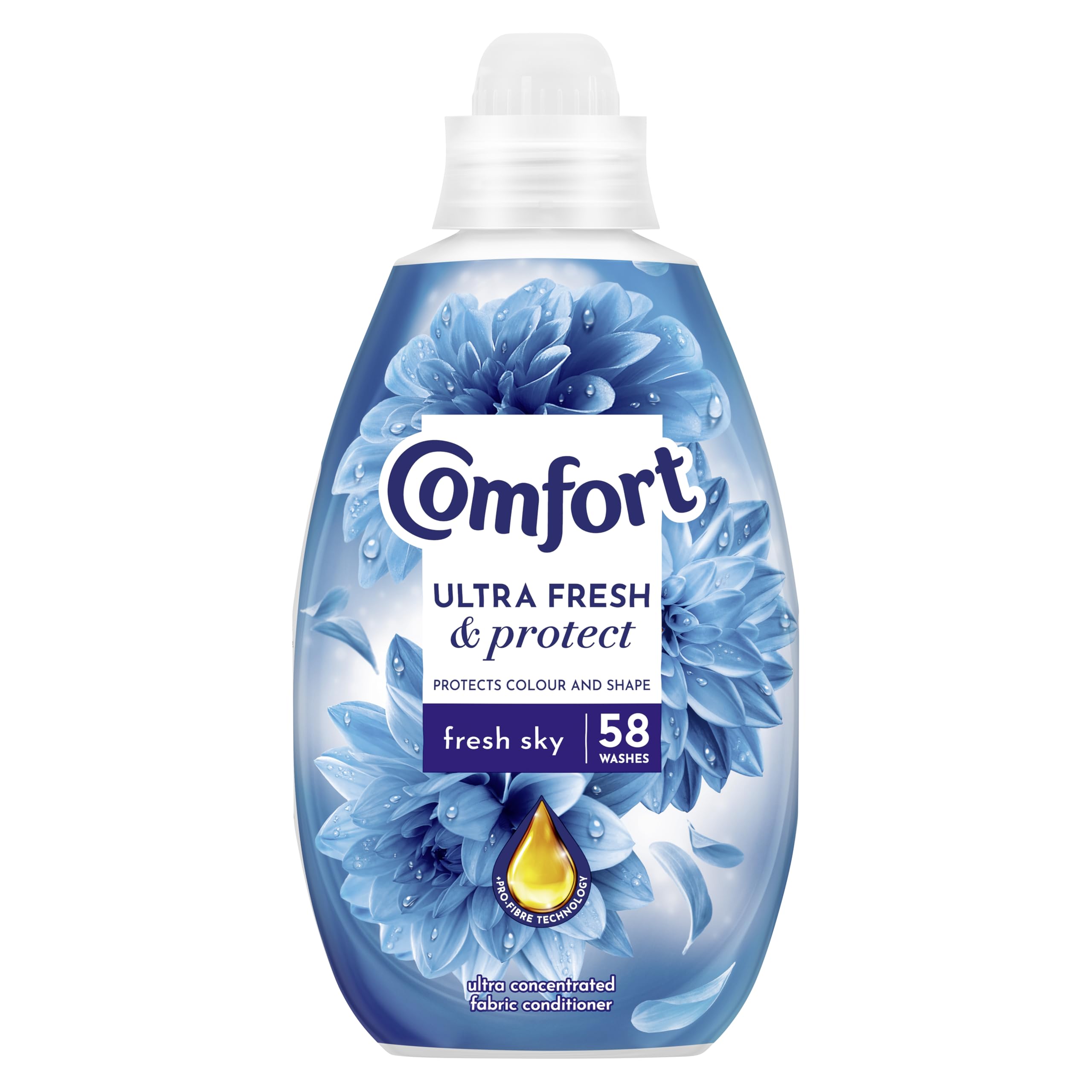 Comfort Ultra Fresh & Protect Fresh Sky Weichspüler - Flüssiger Weichspüler