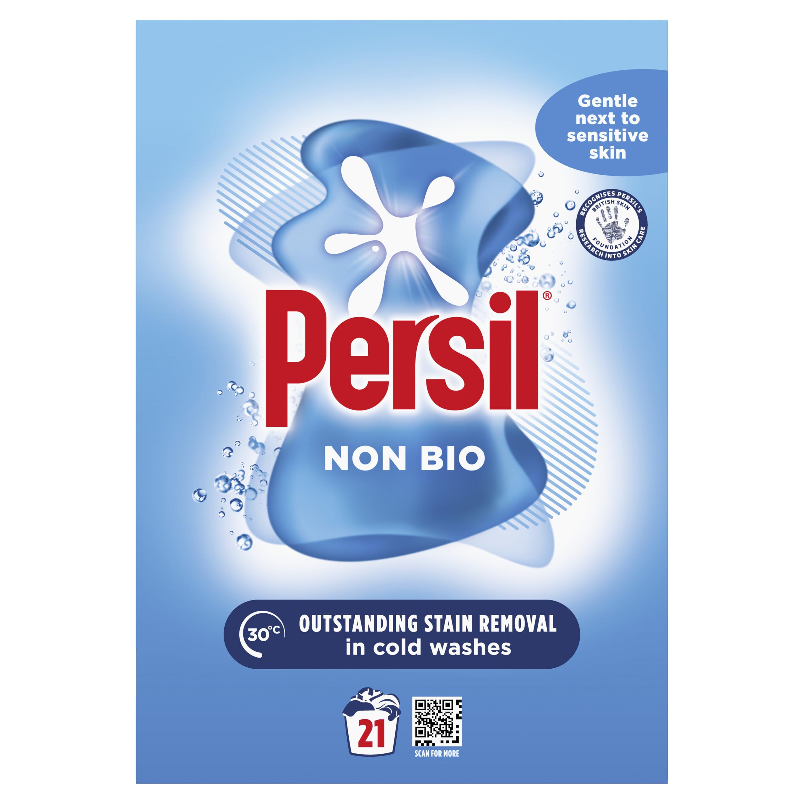 Persil - Nicht-Bio-Waschpulver für empfindliche Haut