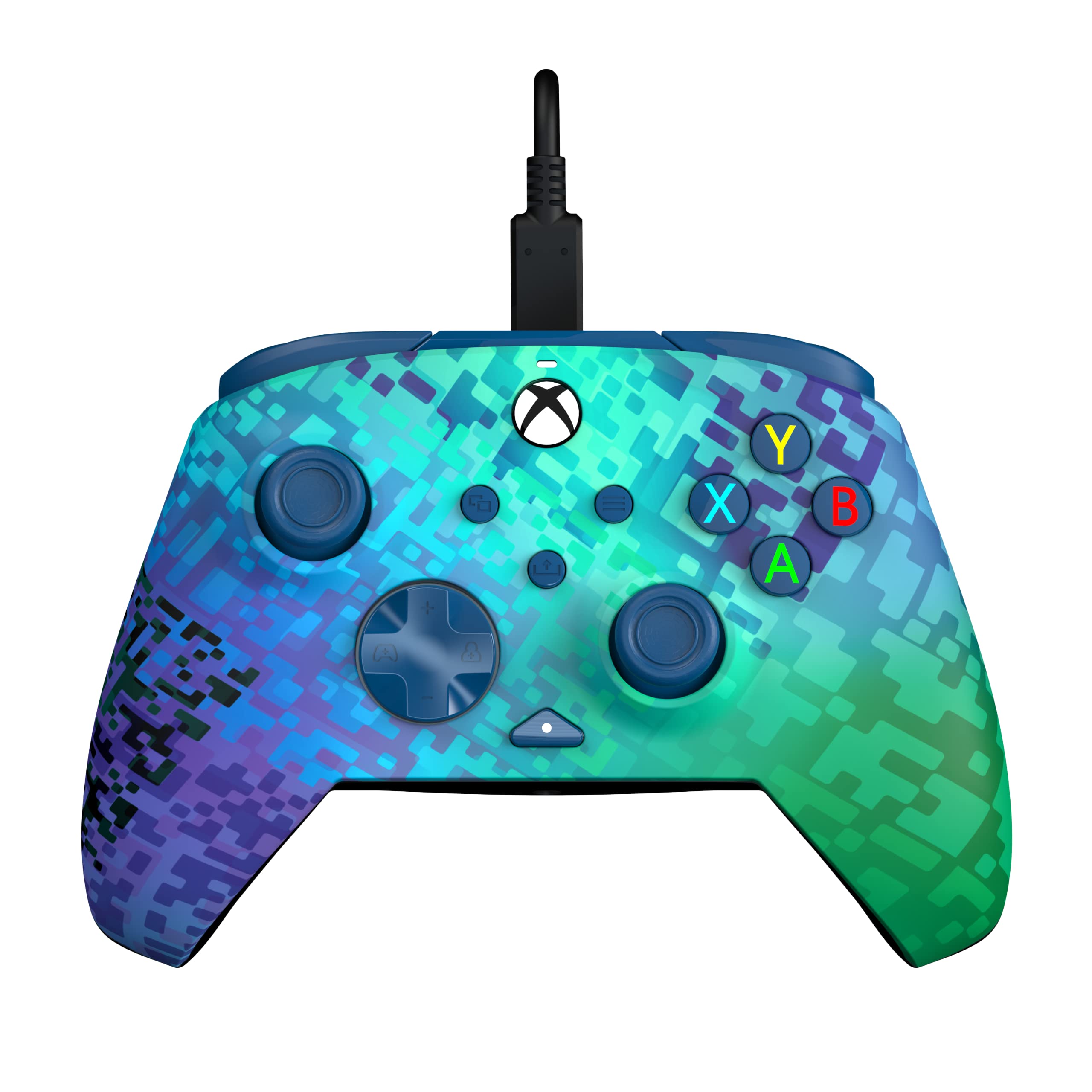 PDP REMATCH Advanced Wired Controller – Glitch Green für Xbox Series X|S, Xbox One
