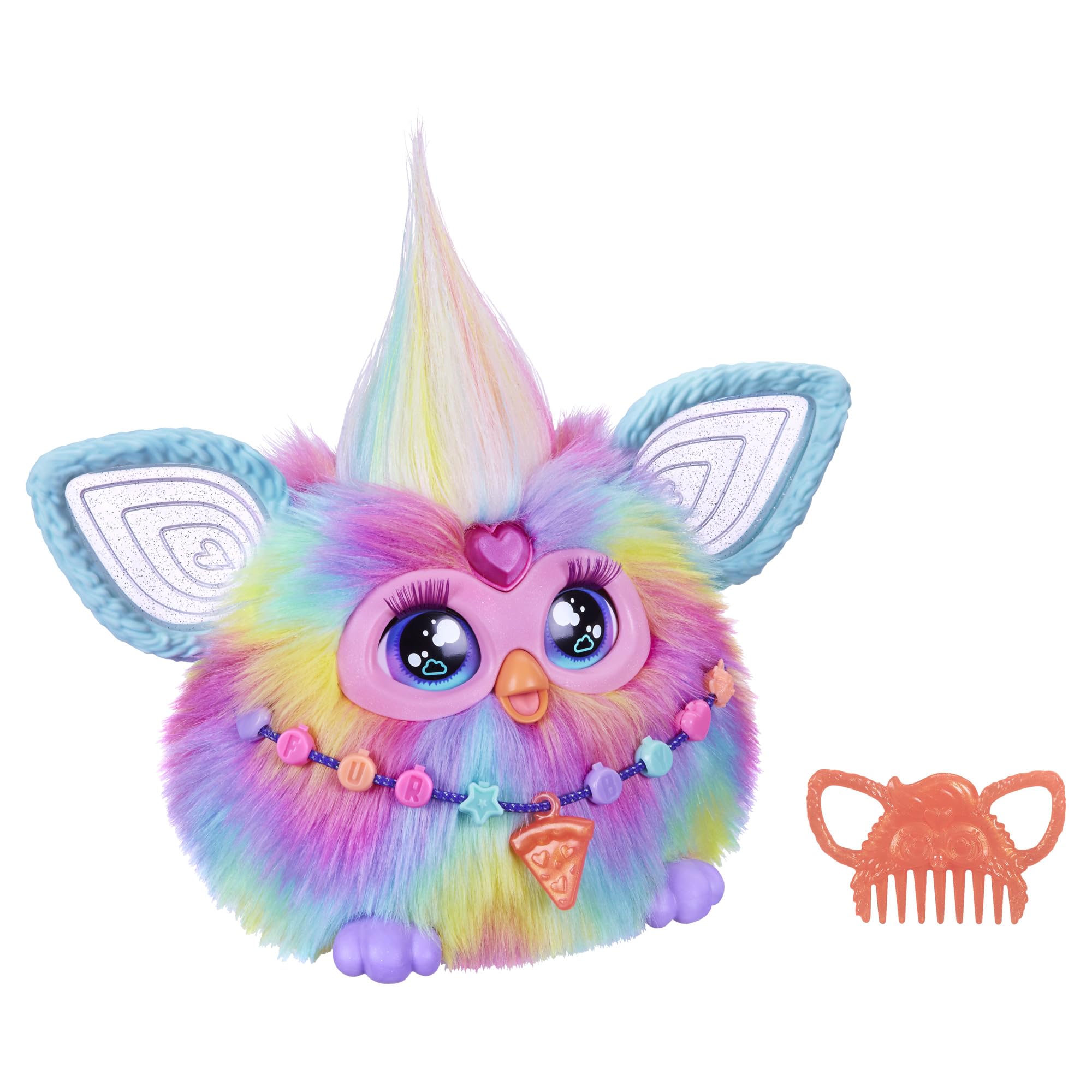 Furby Tie Dye Interaktives Plüschspielzeug – Englische Version, ab 6 Jahren