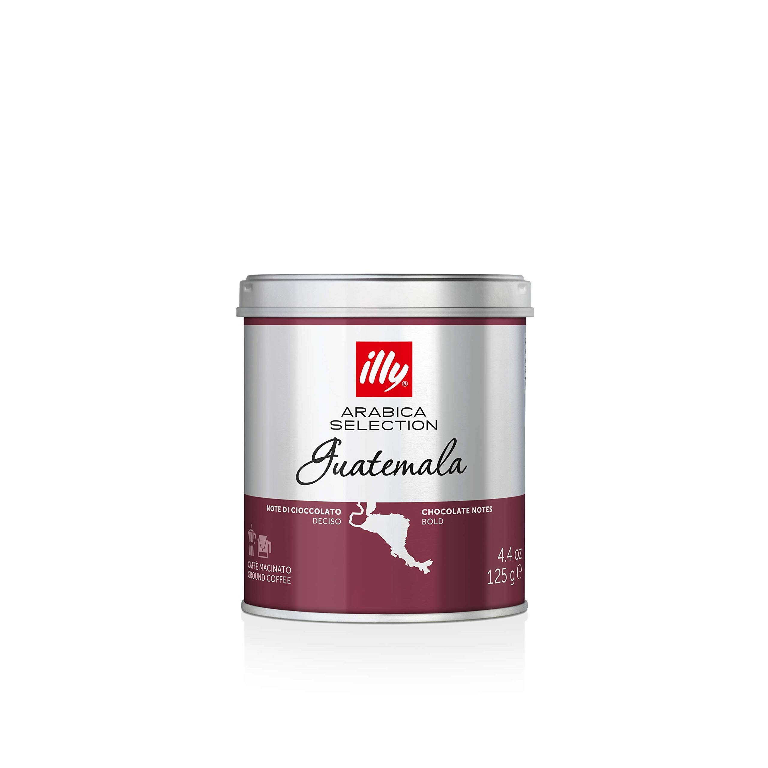 illy gemahlener Arabica-Kaffee, Auswahl Guatemala, 125 g