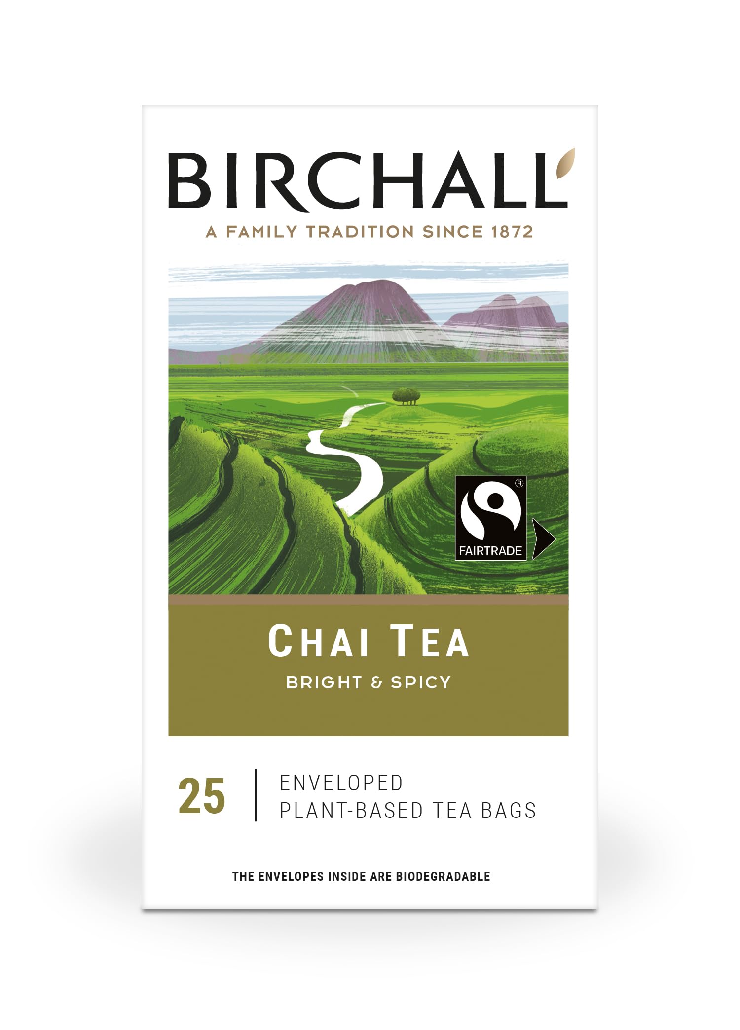 Birchall Sweet Spices Chai Teebeutel – Schwarzer Tee mit Zimt, Kardamom und Ingwer
