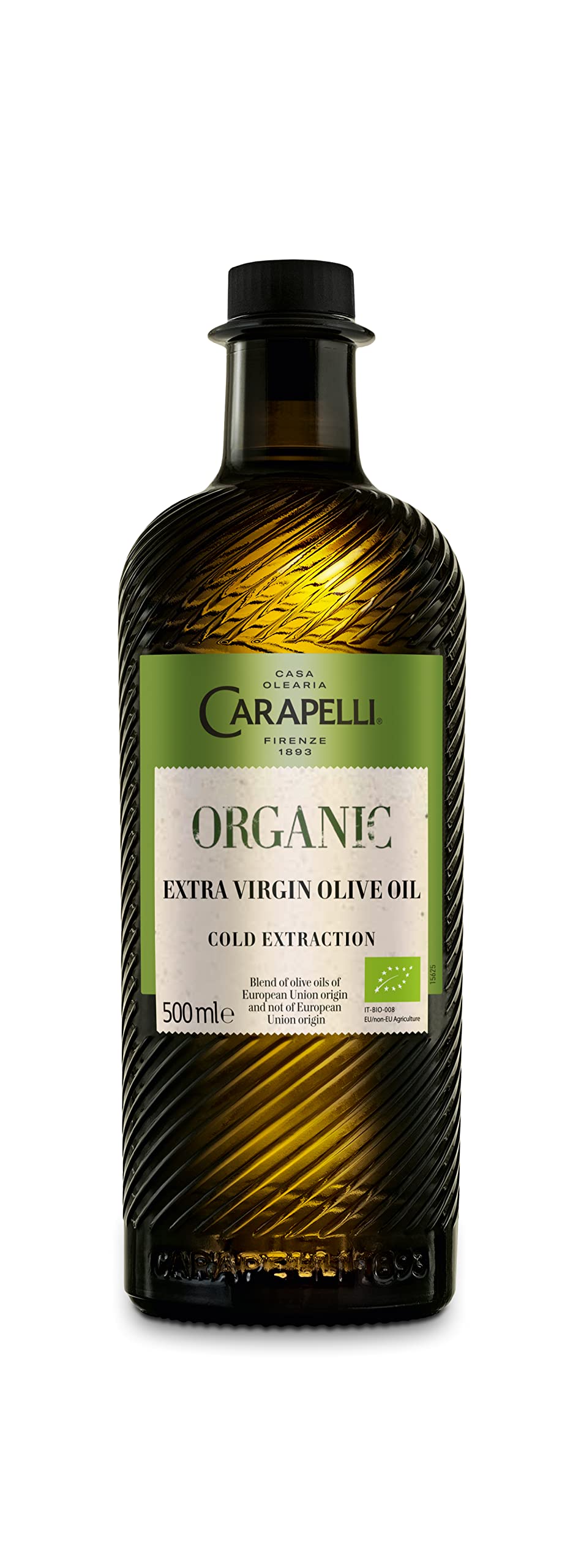Carapelli Bio-Olivenöl extra vergine, 500 ml Glasflasche