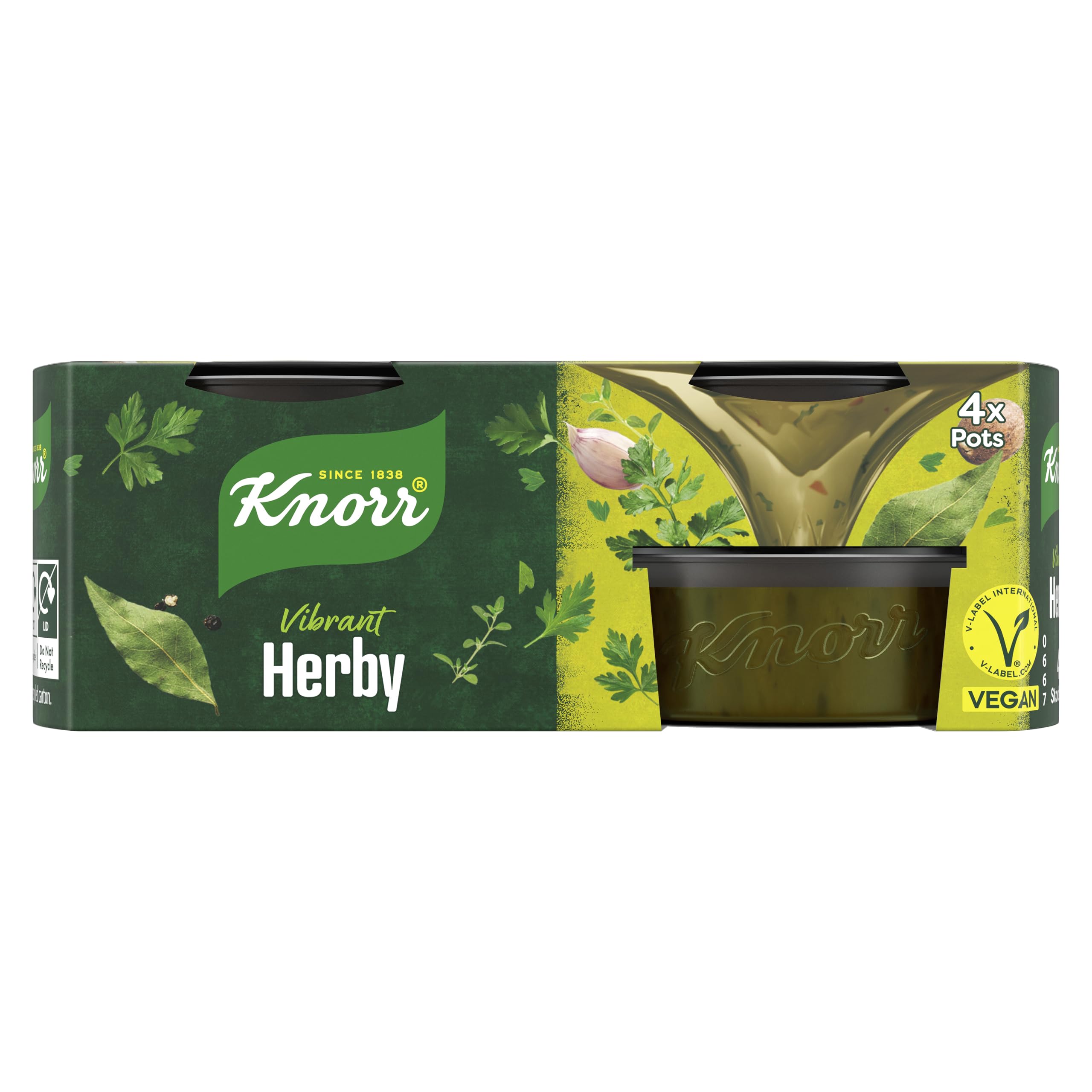 Knorr Hairy Bikers Kräutersuppe – Reichhaltige, vegane und glutenfreie Brühe für Suppen, Risottos und Pasta