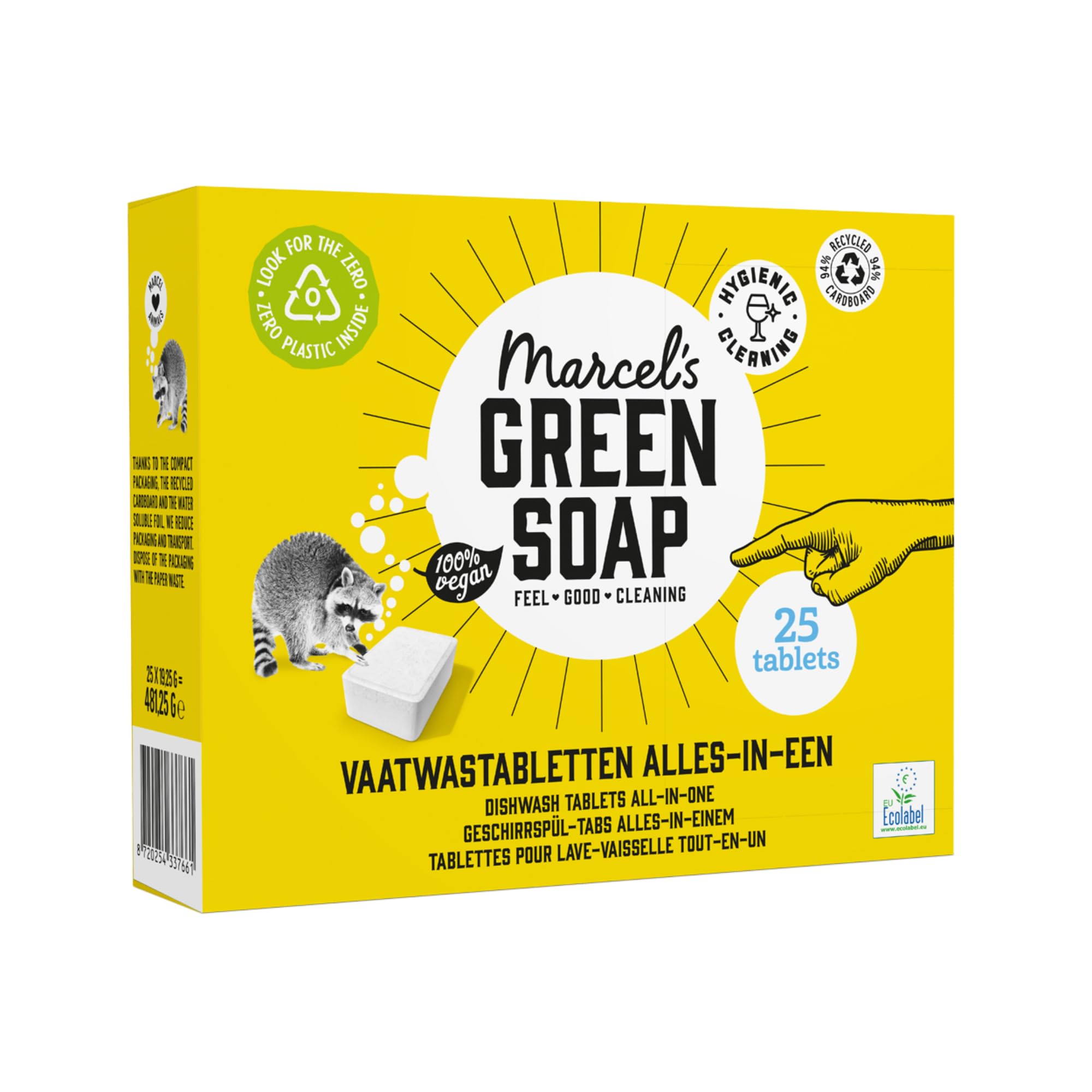 Marcel's Green Soap - Geschirrspültabs All-in-One - 25er-Pack