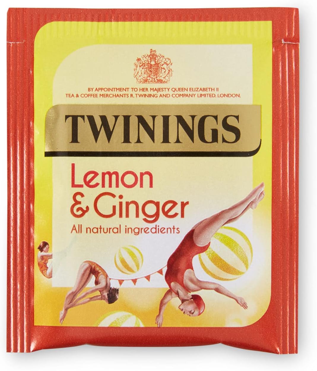 Twinings Zitrone-Ingwer-Fruchtaufguss-Teebeutel, 12 x 20 einzeln verpackt