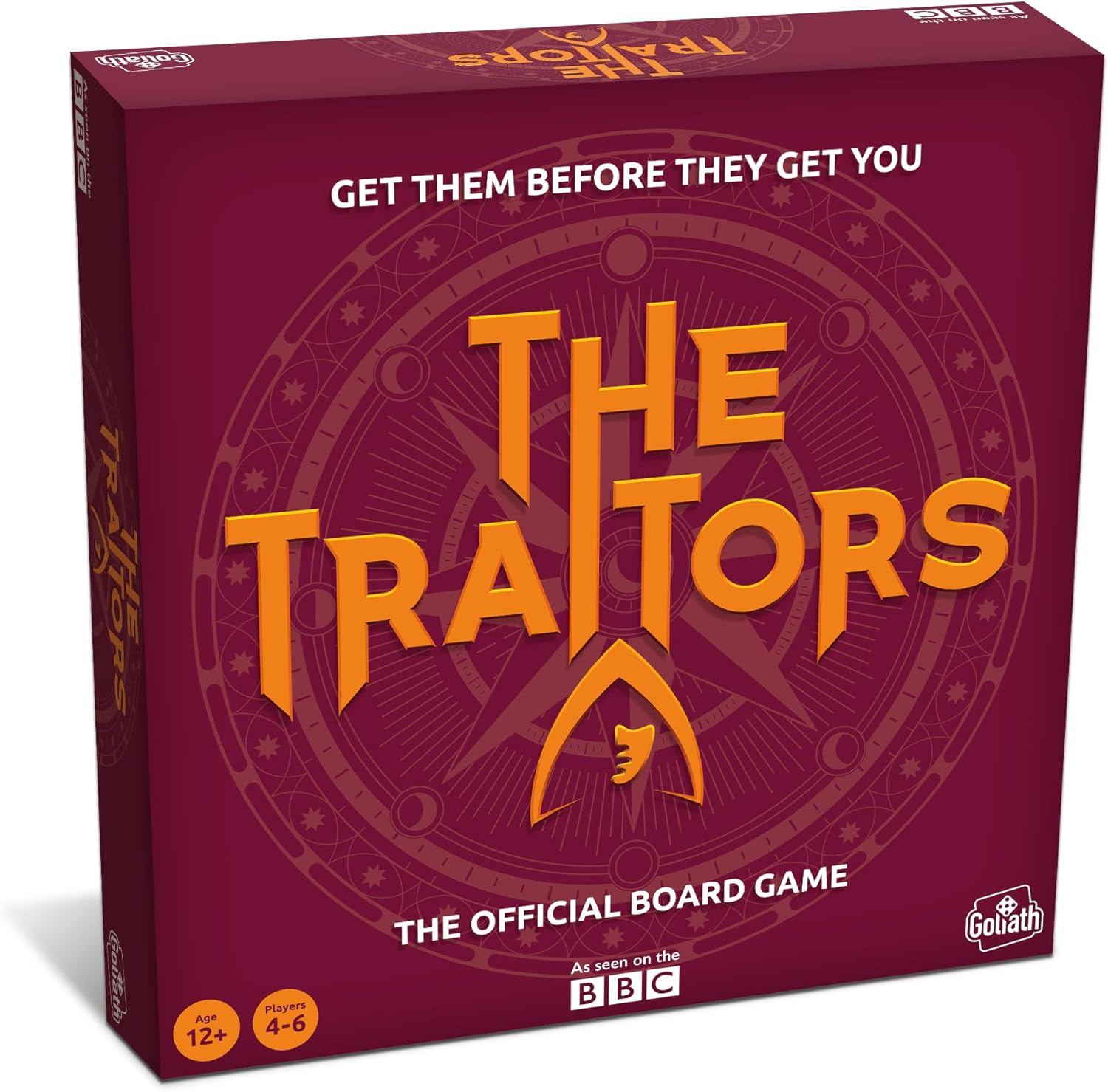 Goliath Games The Traitors – Offizielles Brettspiel