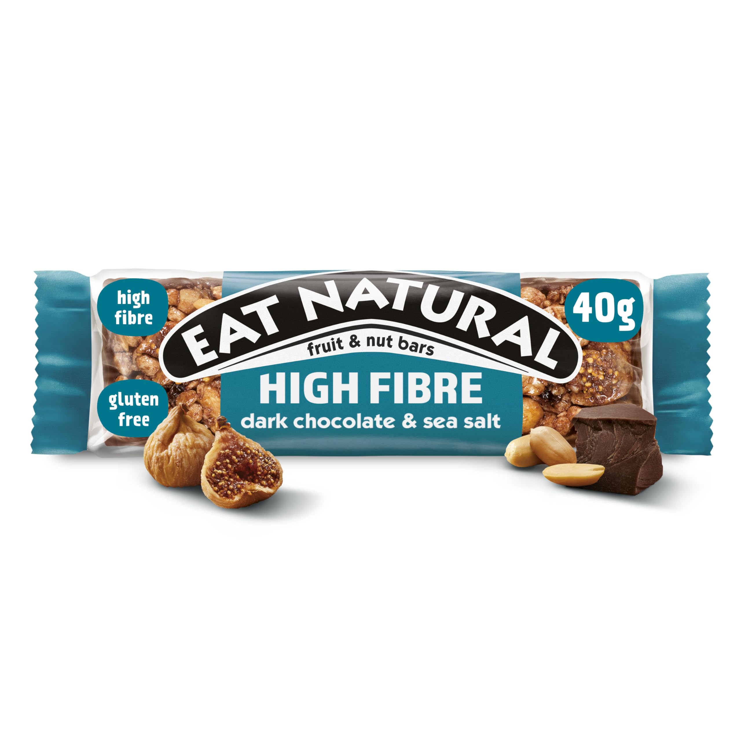 Eat Natural Frucht- und Nussriegel mit dunkler Schokolade und Meersalz, 3 x 40 g