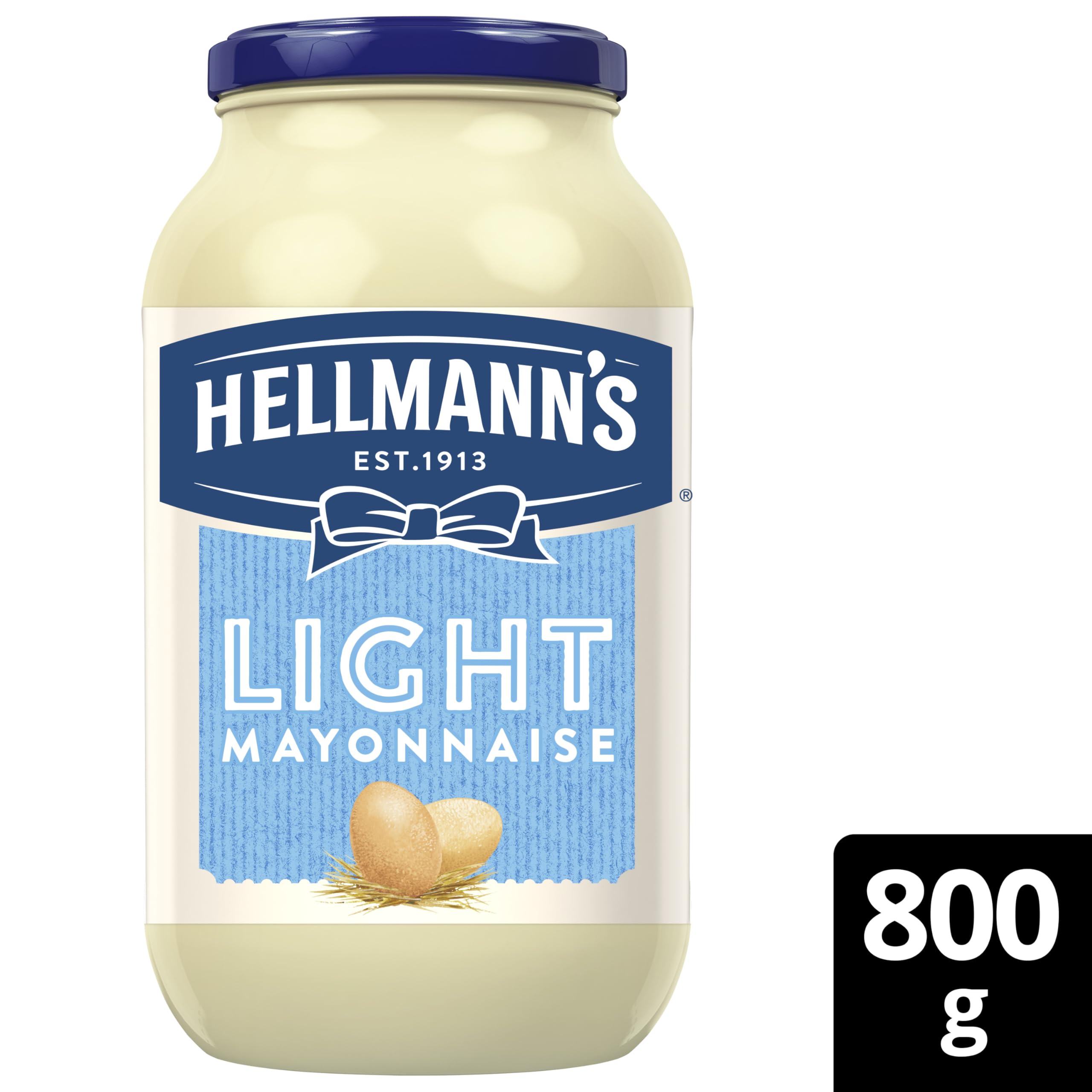Hellmann's Light Mayonnaise – 60 % weniger Fett mit Eiern aus Freilandhaltung