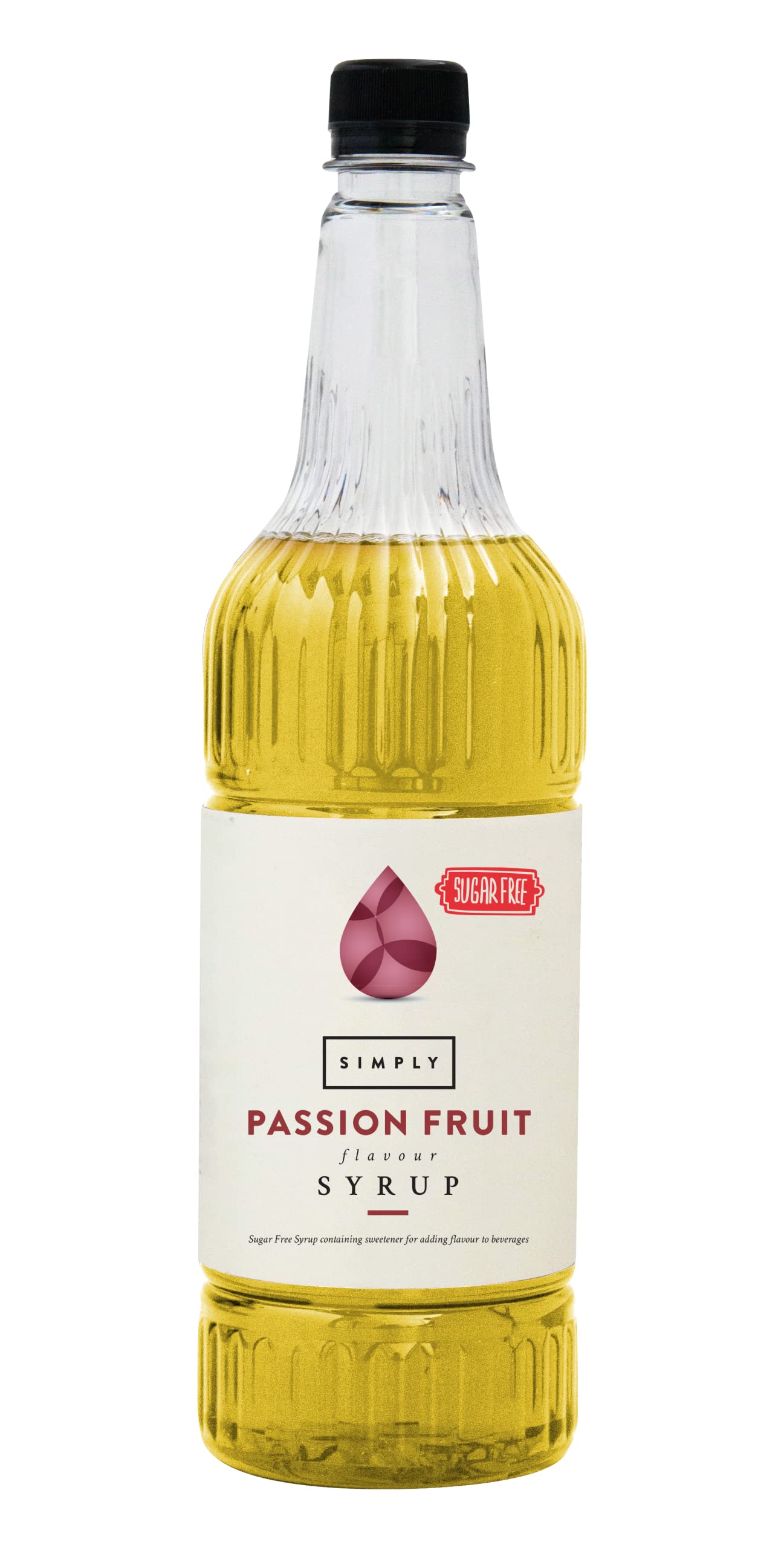 Einfach zuckerfreier Passionsfruchtsirup – kalorienarmer veganer Getränkesirup