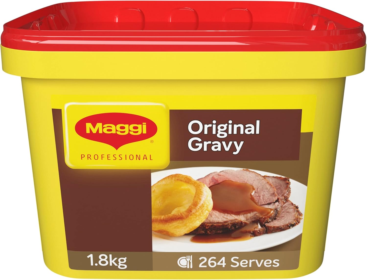 MAGGI Original Bratensoßenmischung, 1,8 kg – Authentische, dicke Bratensoße für Braten & klassische Gerichte