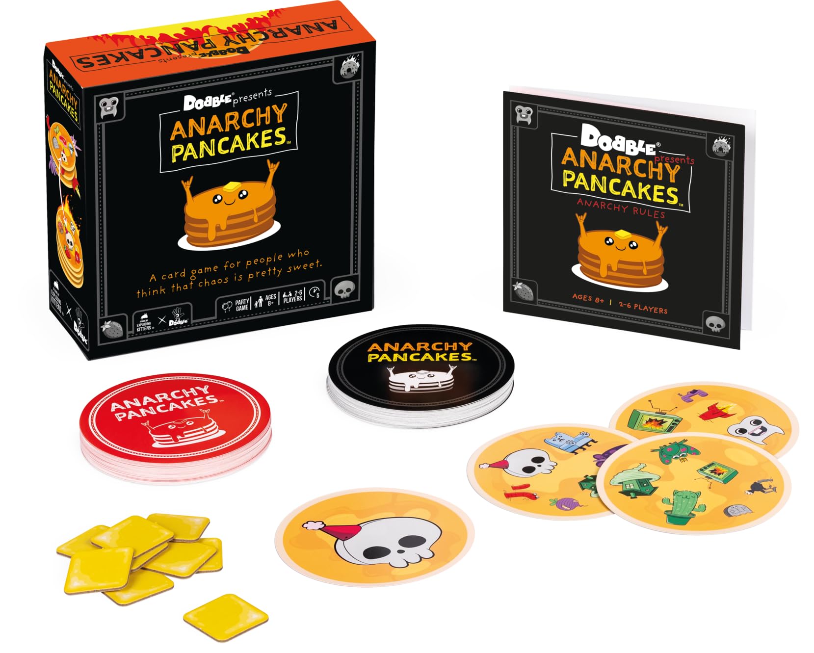 Asmodee Anarchy Pancakes Kartenspiel