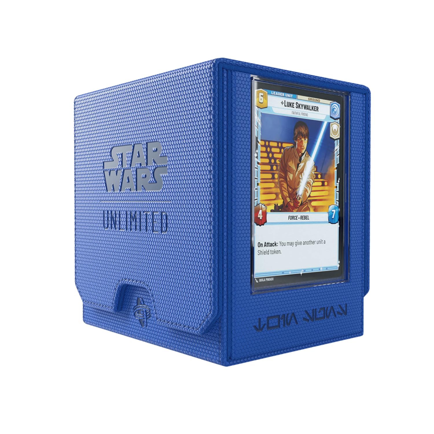 Gamegenic Star Wars: Unlimited Twin Suns Deck Pod – Blau