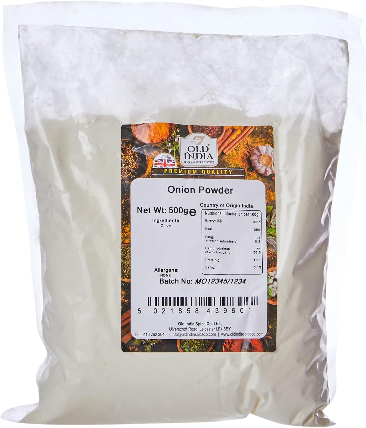 Old India Zwiebelpulver 500g