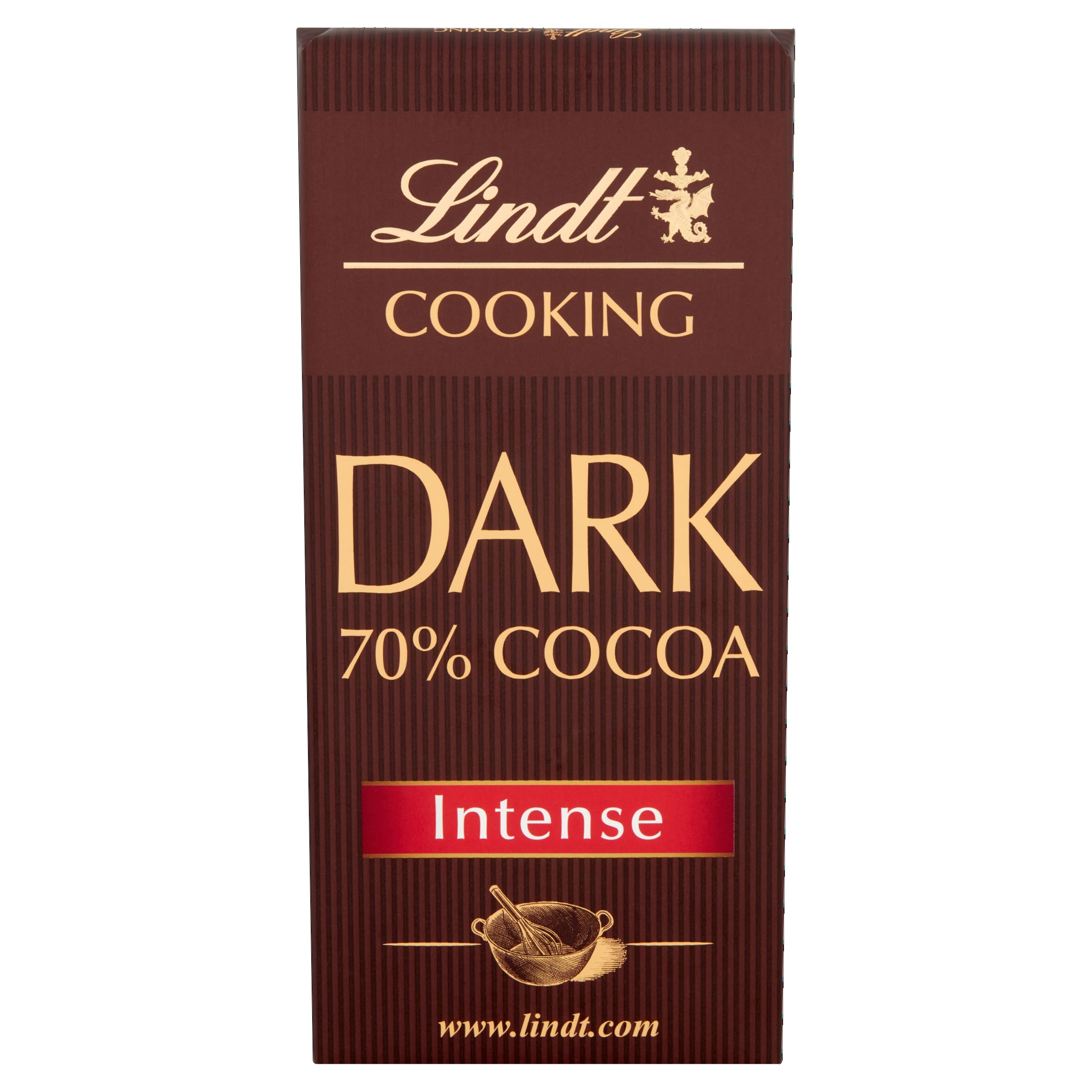 Lindt - Cooking Dunkle Schokoladentafel 70% Kakao, 200g