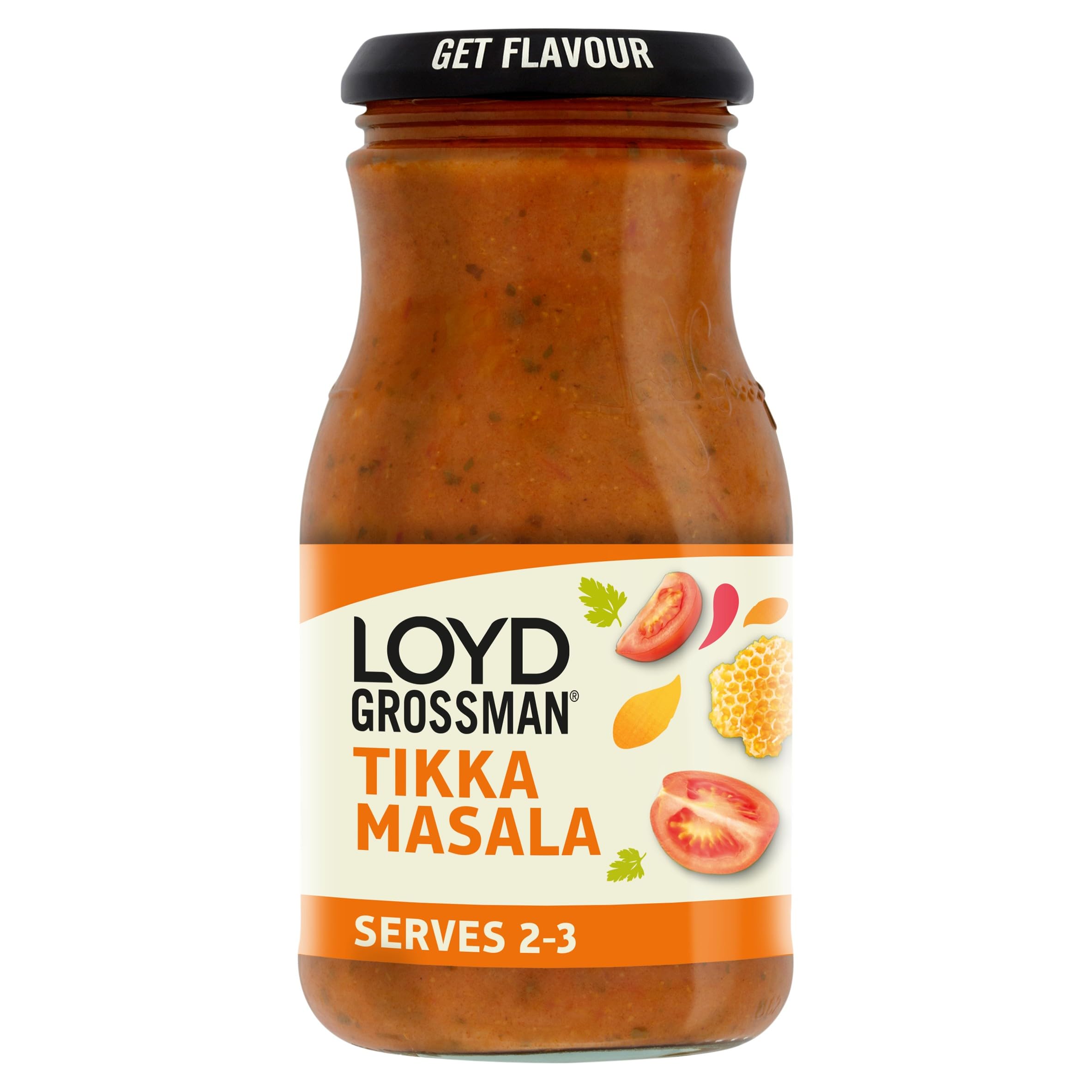 Loyd Grossman – Indische Tikka Masala Sauce Cremige Tomaten-Joghurt-Kochsauce