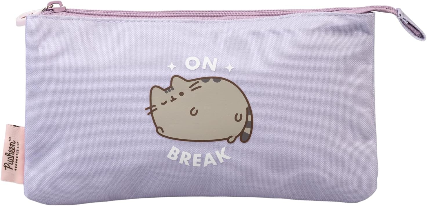 Grupo Erik Pusheen Federmäppchen mit drei Fächern