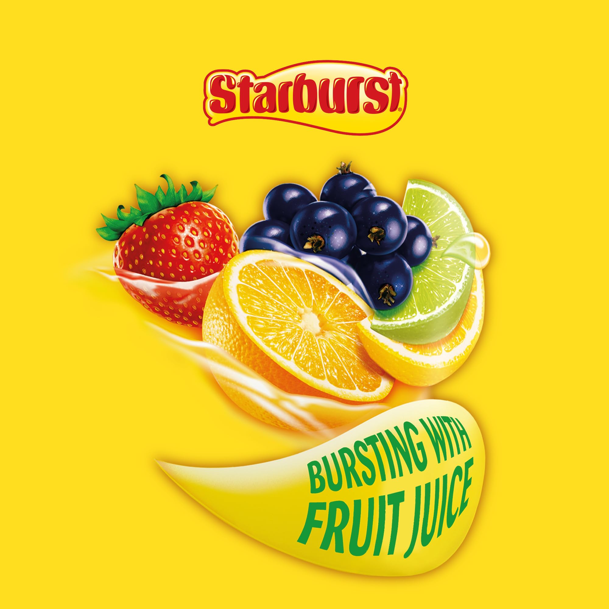 Starburst Original Fruchtkaubonbons Beutel 138g