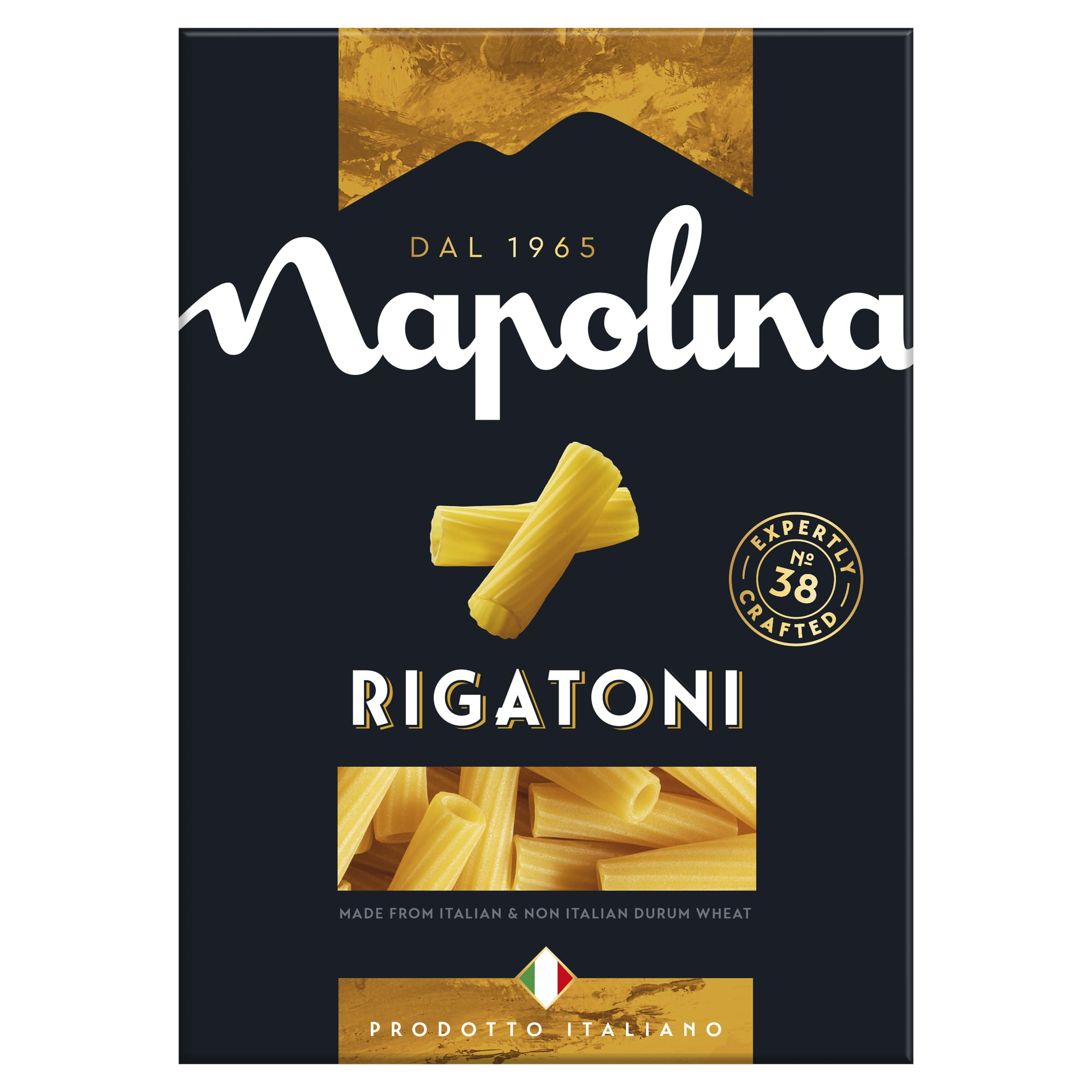 Napolina Rigatoni Pasta – italienische Pasta aus 100 % Hartweizen