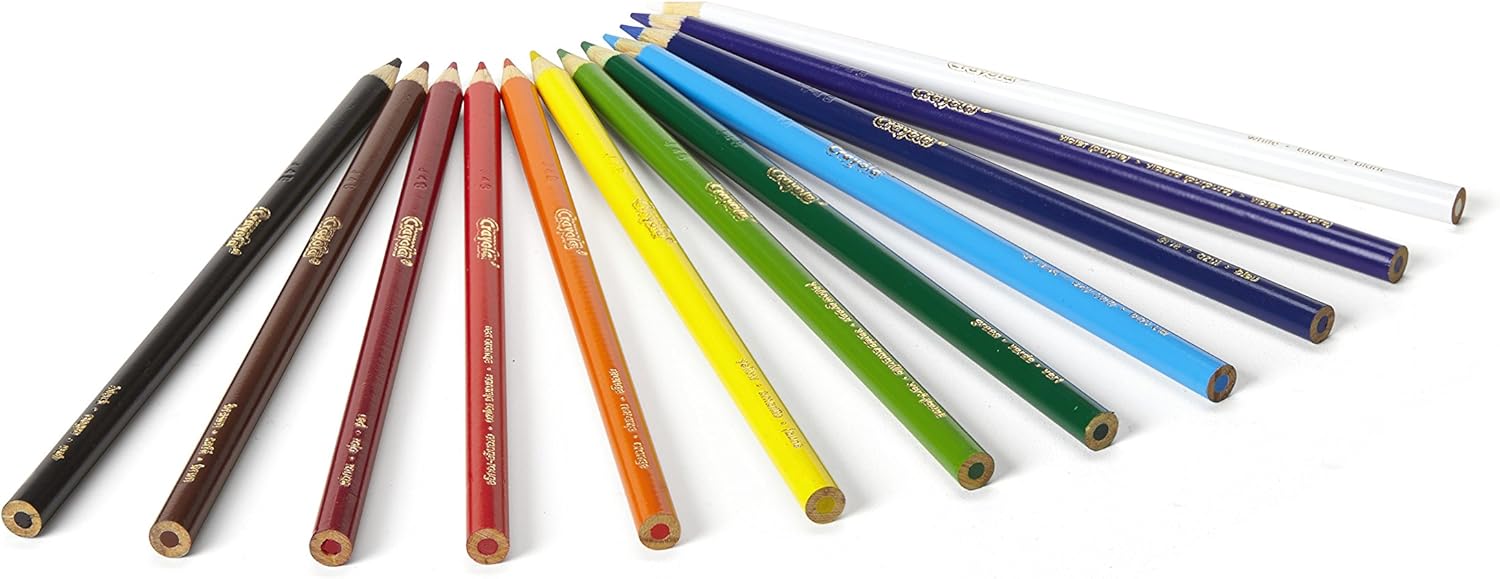 Crayola 3.3612 – 12 Buntstifte in stapelbarer Fensterbox