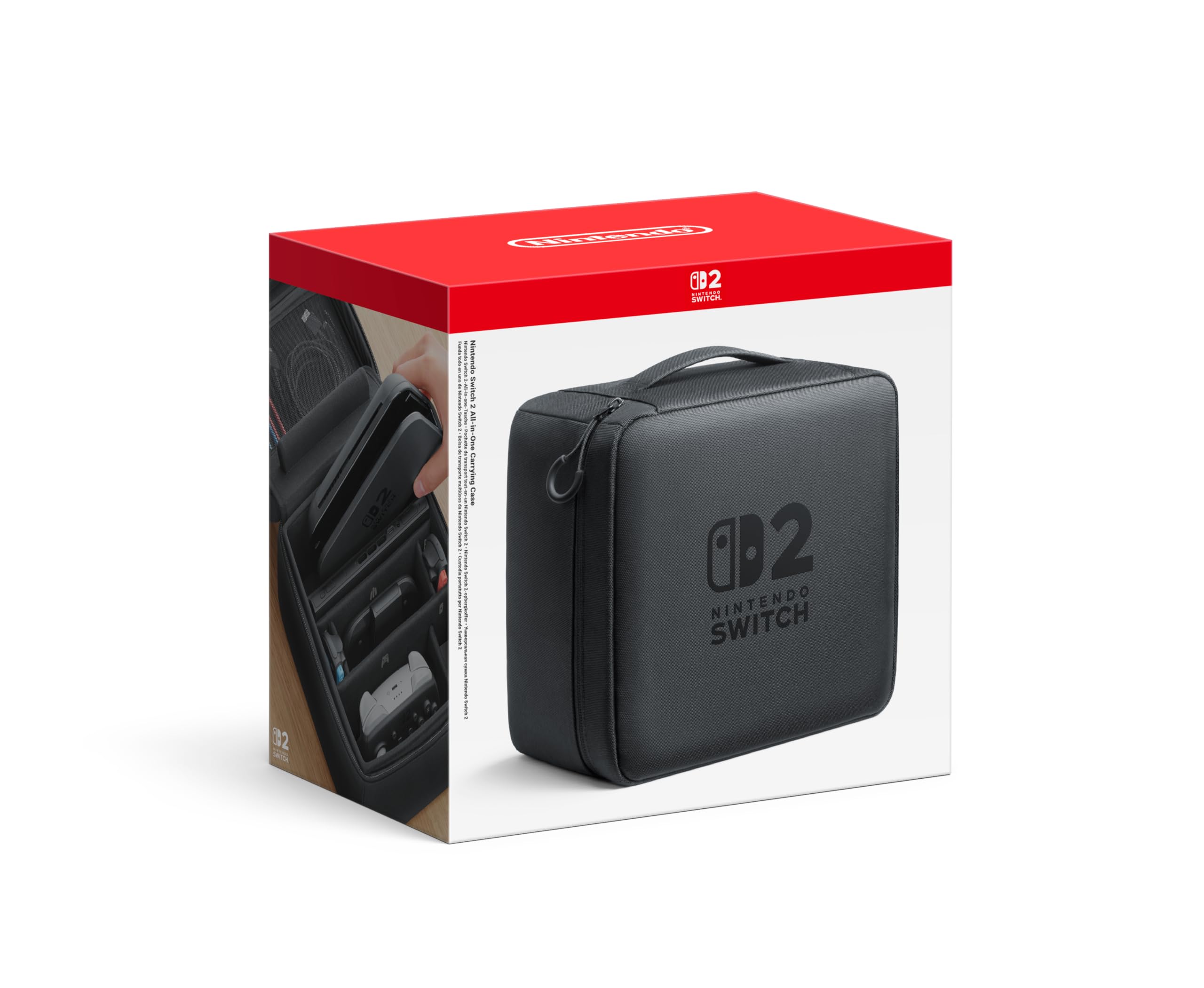 Nintendo Switch 2 All-In-One-Tragetasche für Konsole, Dock, Joy-Con 2, Kabel und Spielkarten