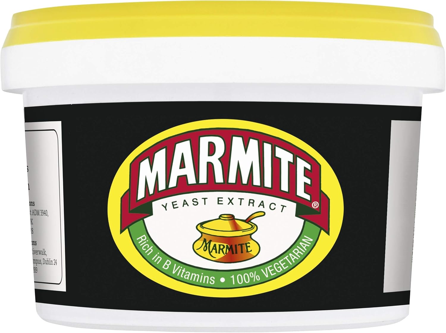 Veganer Brotaufstrich mit Marmite-Hefeextrakt, 600-g-Becher – Angereichert mit B-Vitaminen