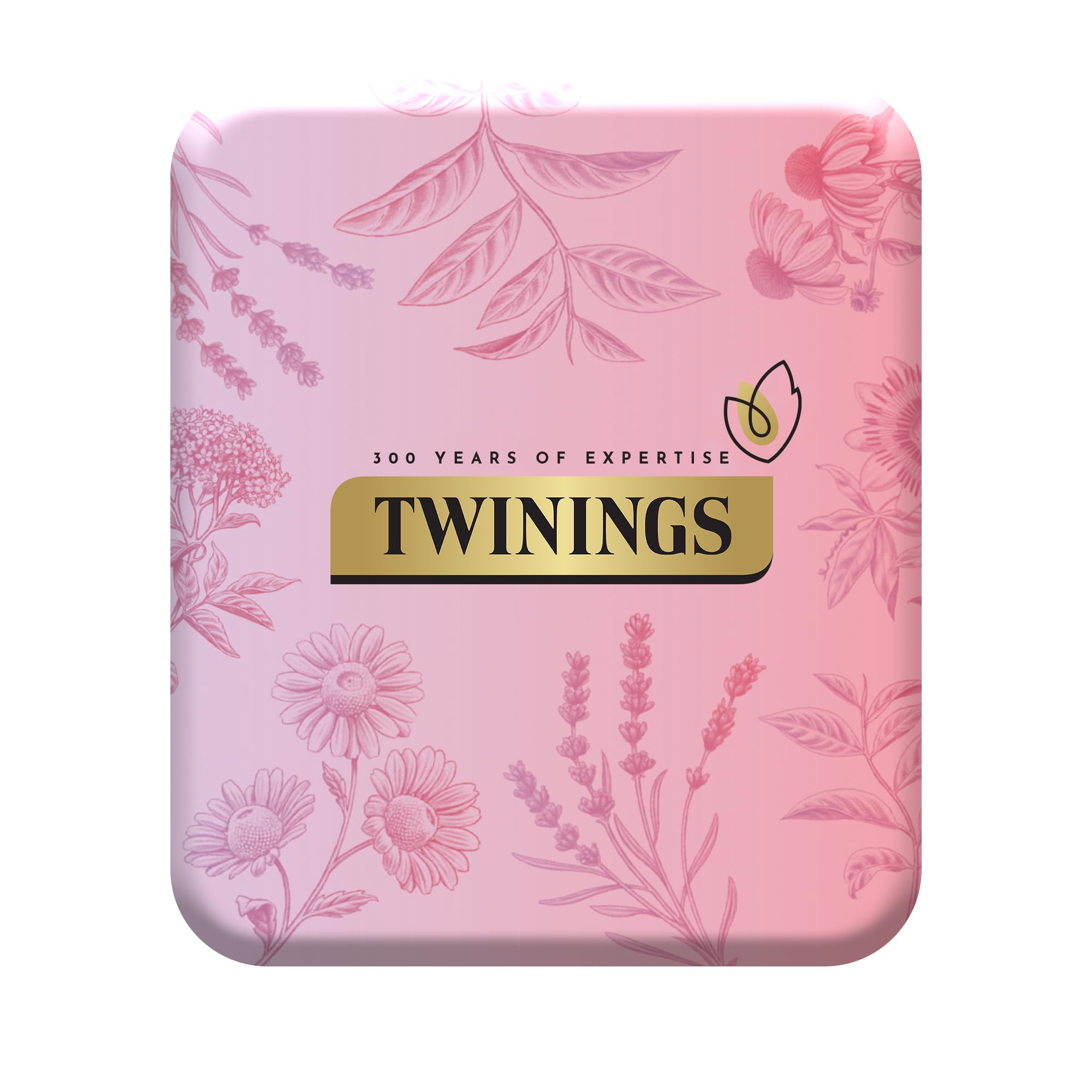 Twinings Festive Limited Edition 4-Taschen-Teedose mit Superblends Sleep and Glow