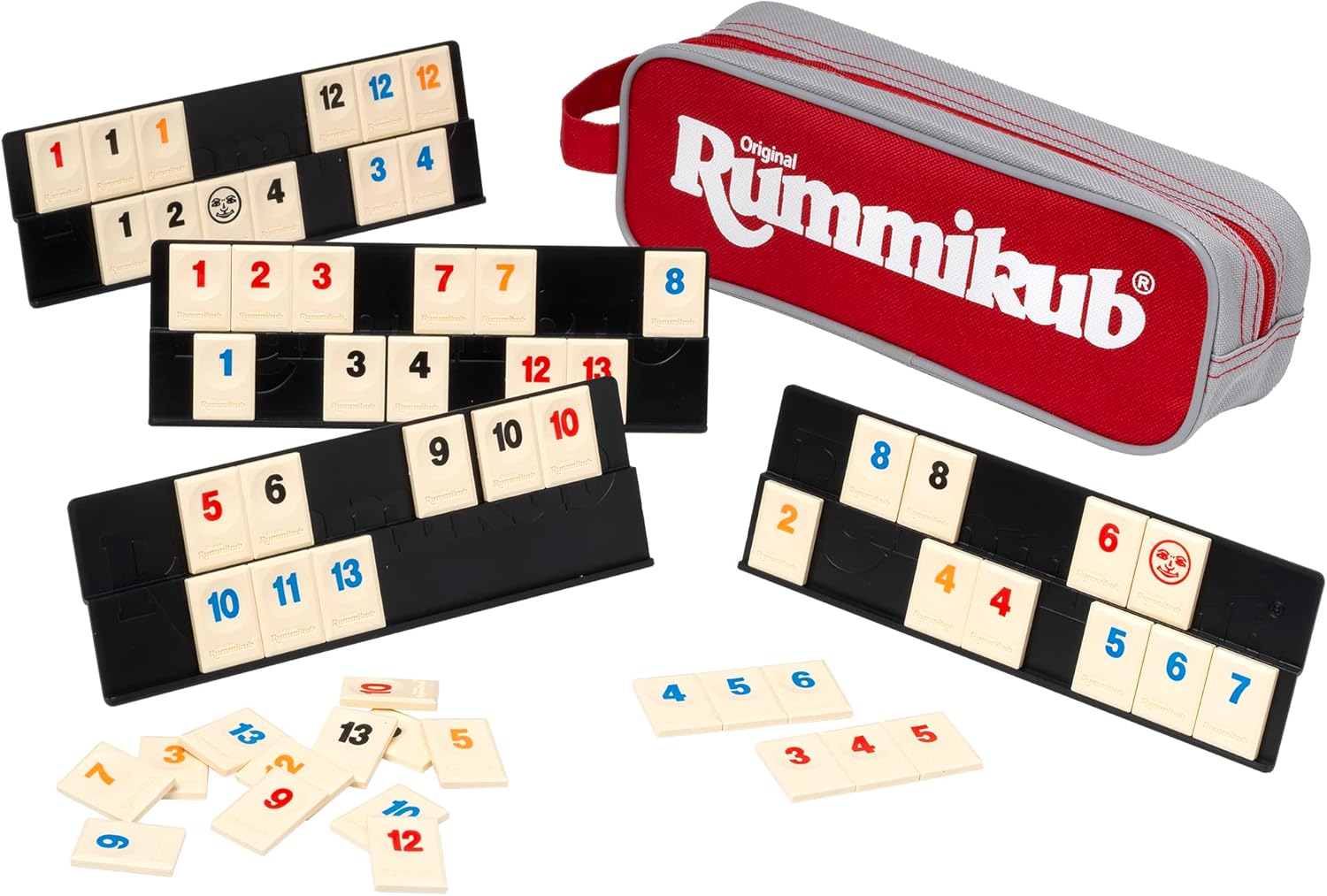IDEAL Rummikub Mini-Taschen-Reisespiel