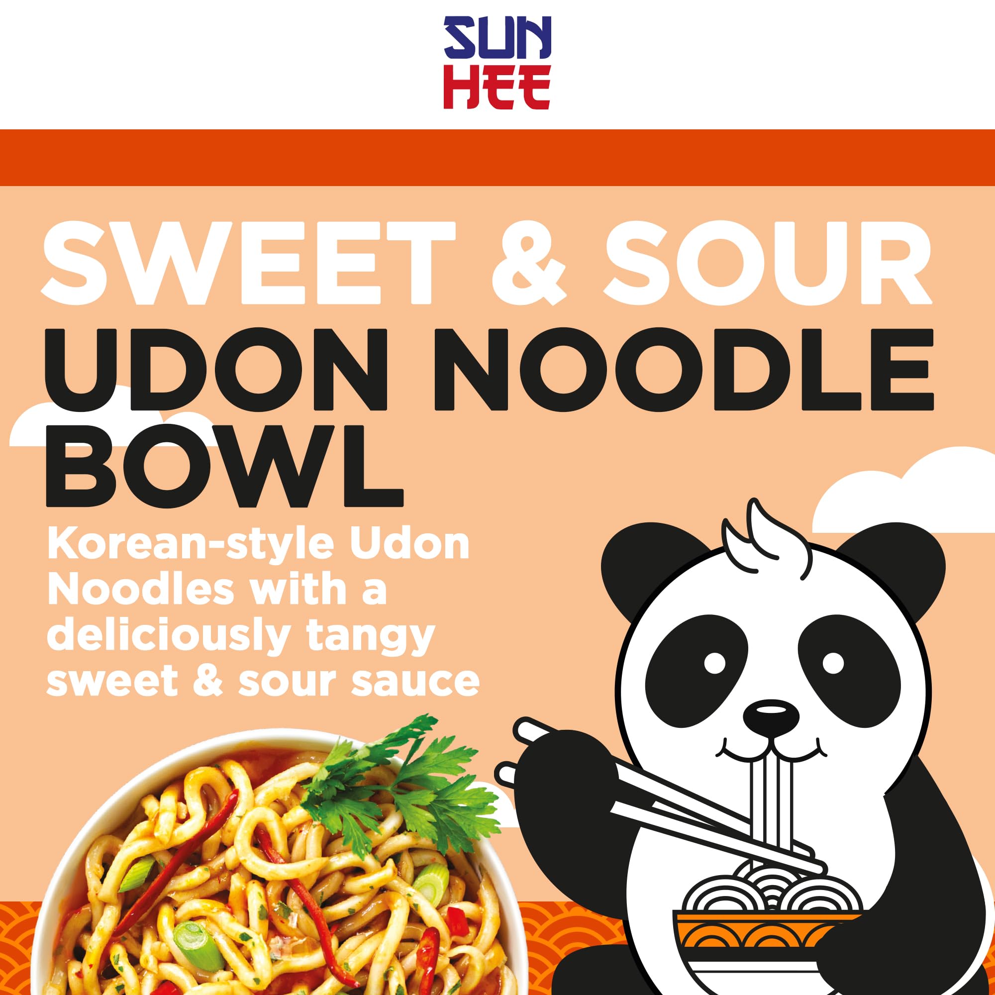 Sun Hee Süß-Sauer Udon Bowl 240g