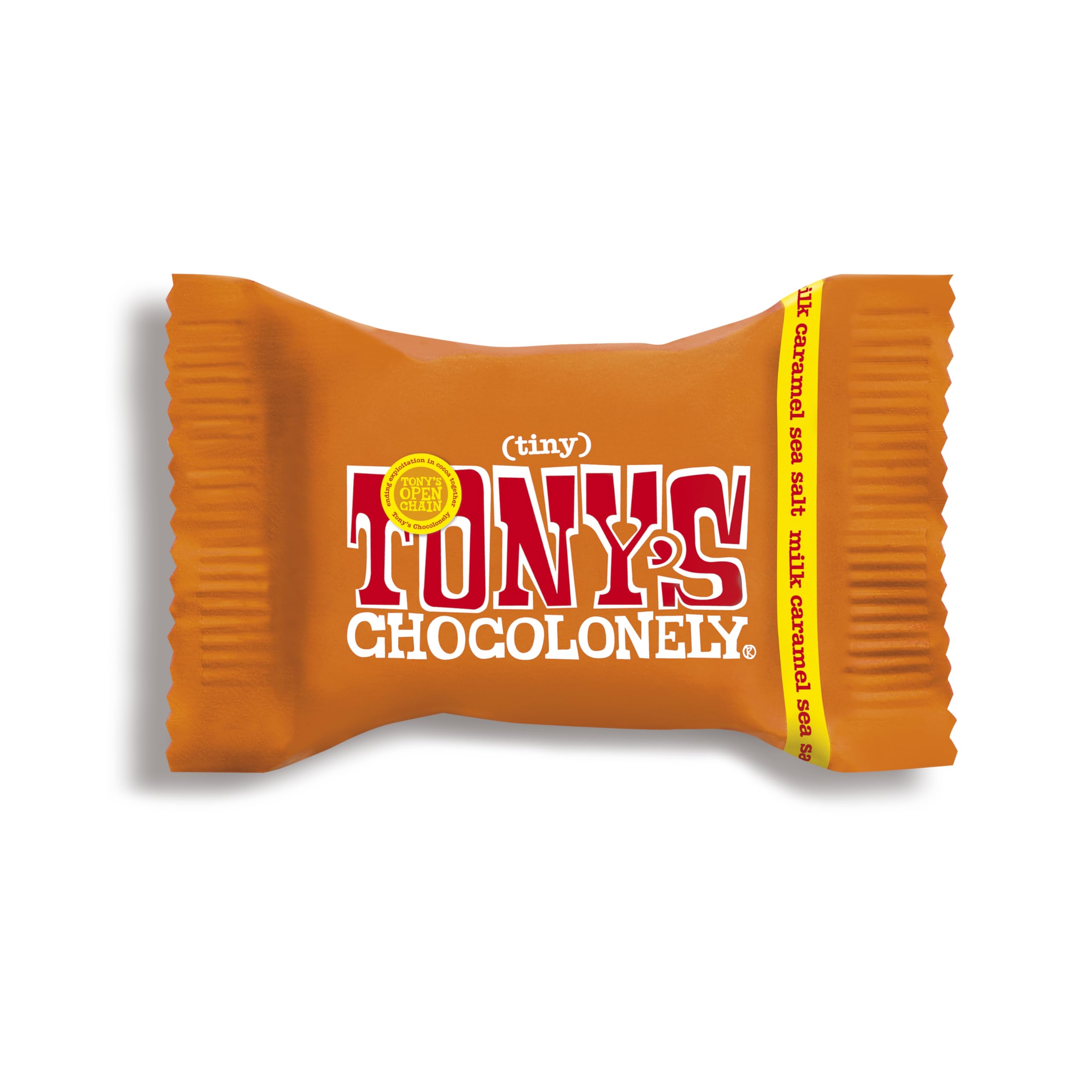 Tony's Chocolonely Tiny Tony's Milchkaramell-Meersalz-Geschenkbox – 900 g Mini