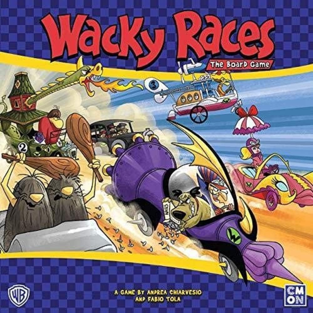 CoolMiniOrNot Wacky Races Brettspiel CMNWRA001