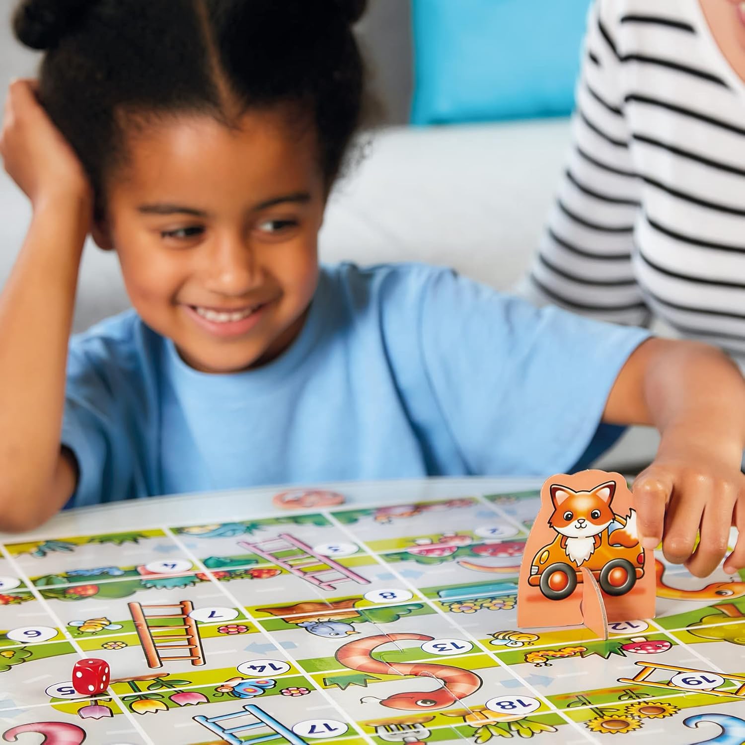 Orchard Toys Mein erstes Schlangen- und Leiterspiel, Brettspiel
