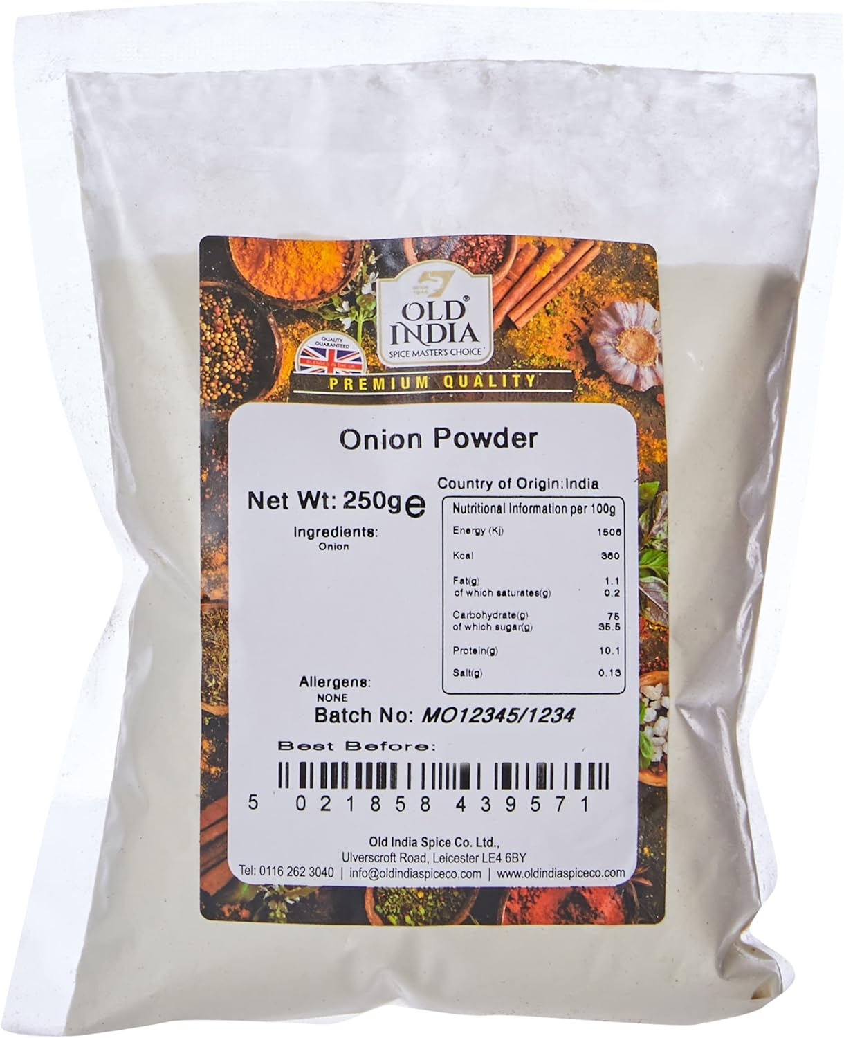 Old India Zwiebelpulver 250g