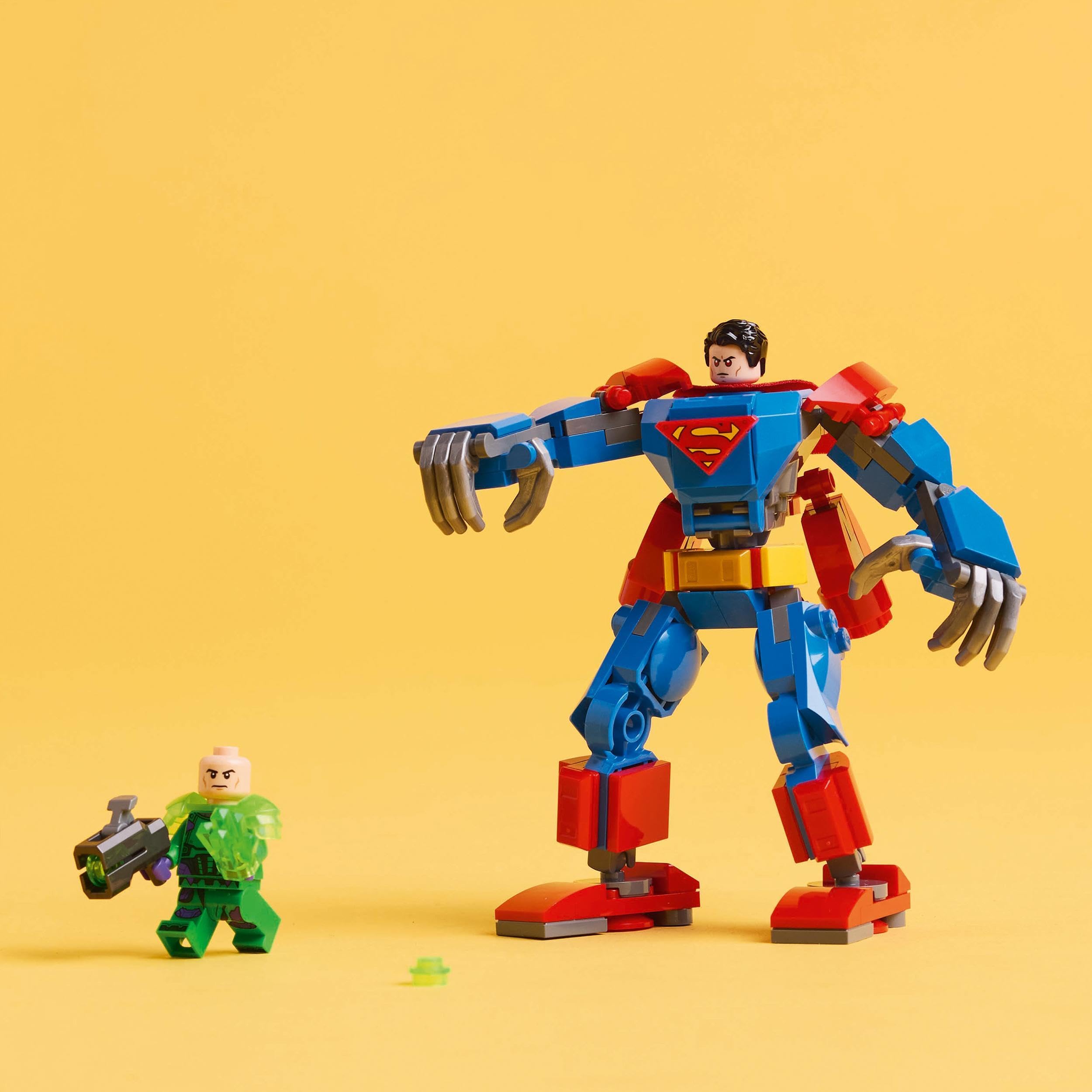 LEGO DC Superman Mech vs. Lex Luthor – Superhelden-Bauset für Kinder ab 6 Jahren