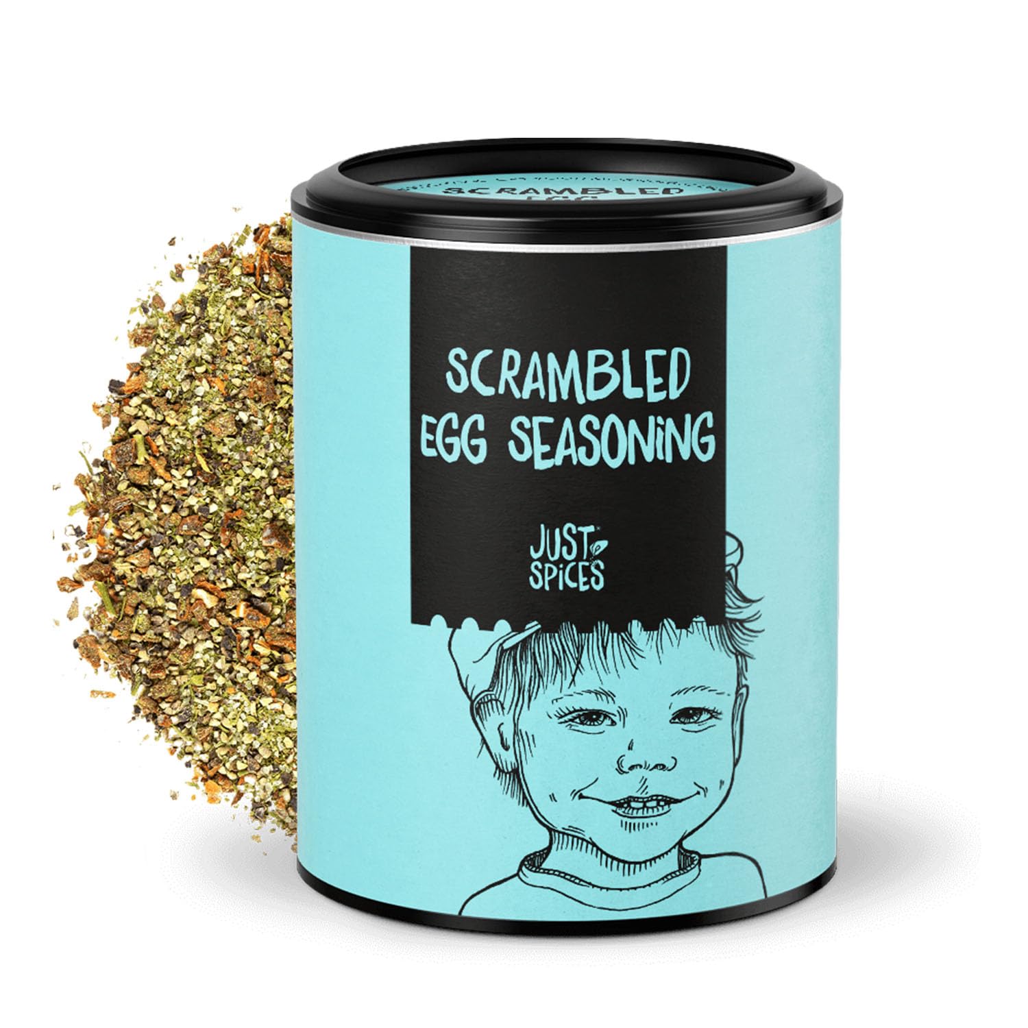 Just Spices Rührei-Gewürz, 47 g – Natürliche Kräuter- und Gewürzmischung für Eier und Tofu