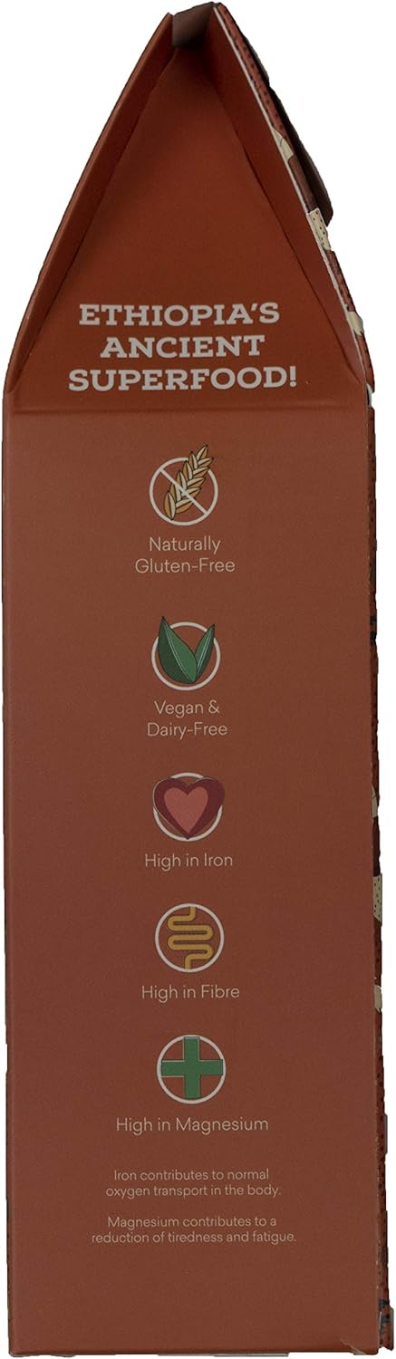Lovegrass Habesha Brown Teff Grain – 500 g – Glutenfrei – Vegan & Milchfrei