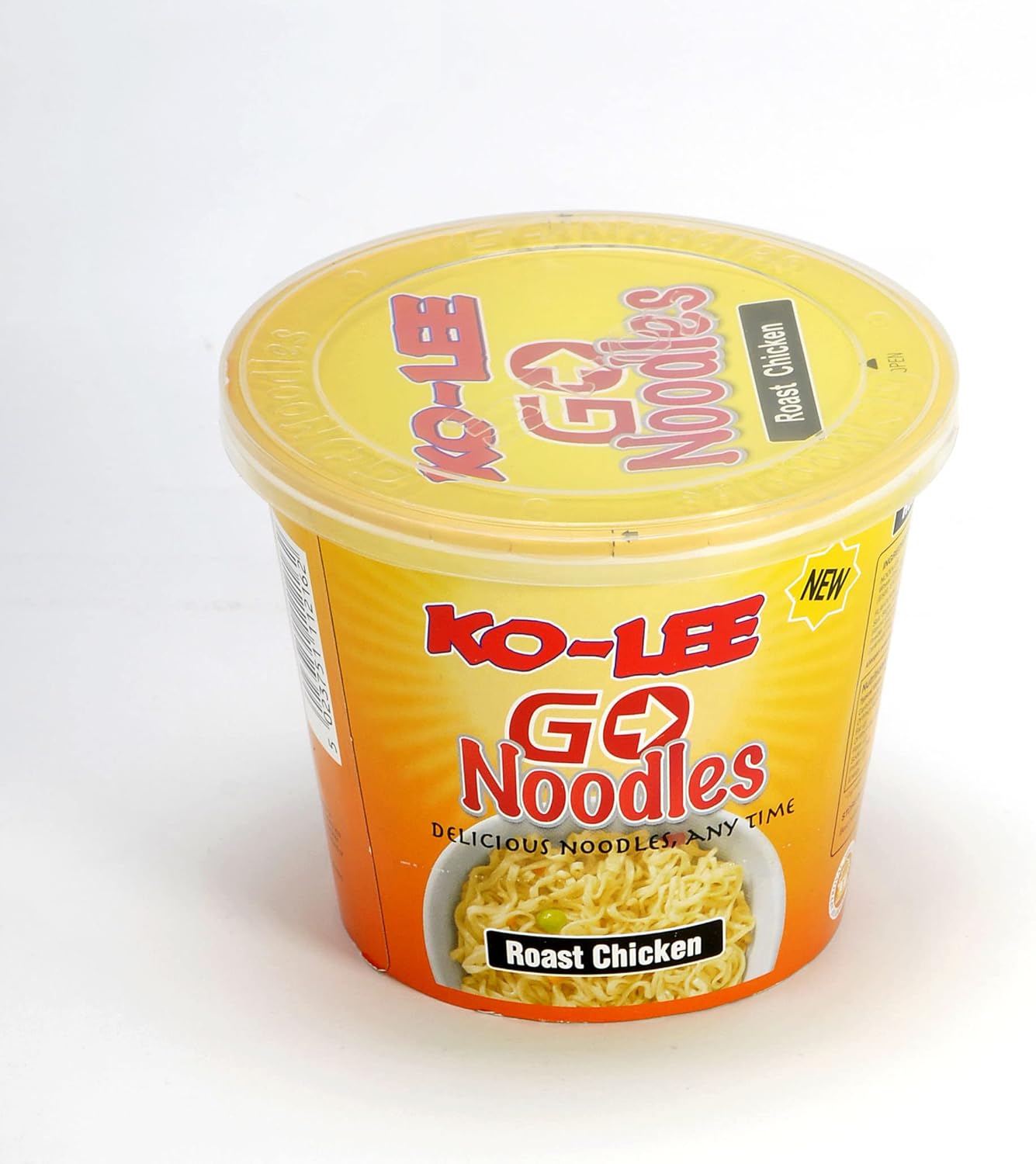 Ko-Lee Roast Chicken Go Cup Noodles, 65 g – Instant-Ramen für die Mikrowelle und zum Kochen