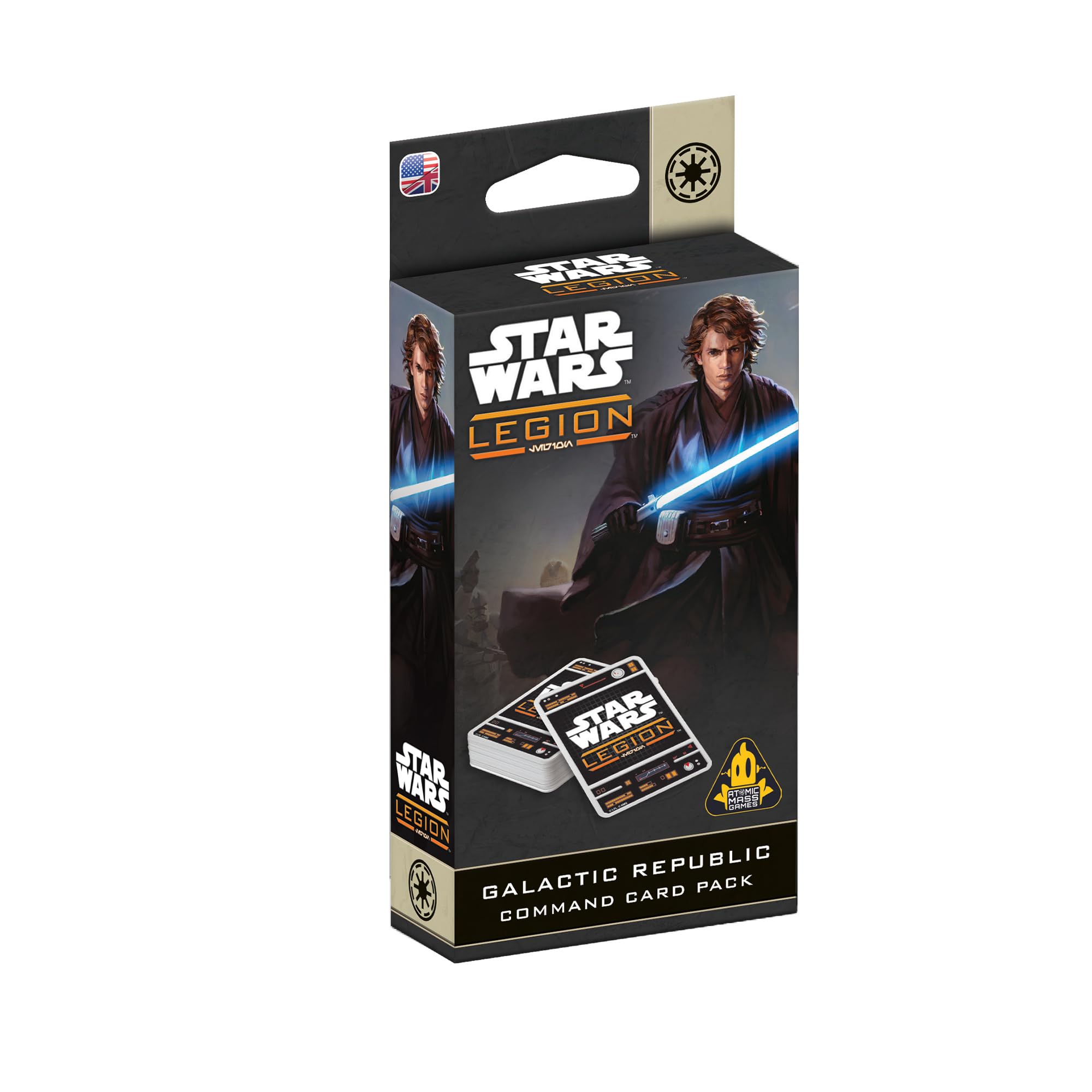 Atomic Mass Games Star Wars: Legion Galaktische Republik Kommandokartenpaket