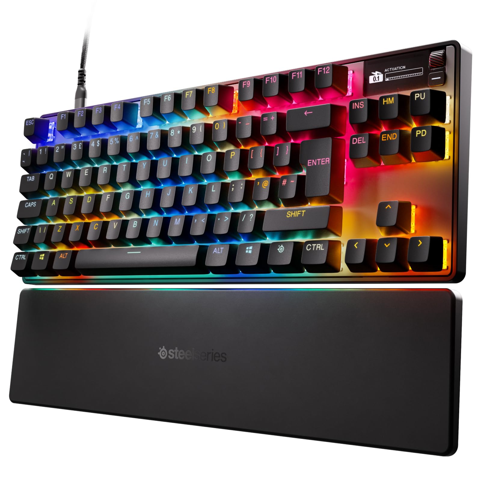SteelSeries Apex Pro TKL Gen 3 (2025) – HyperMagnetische Gaming-Tastatur – Schwarz