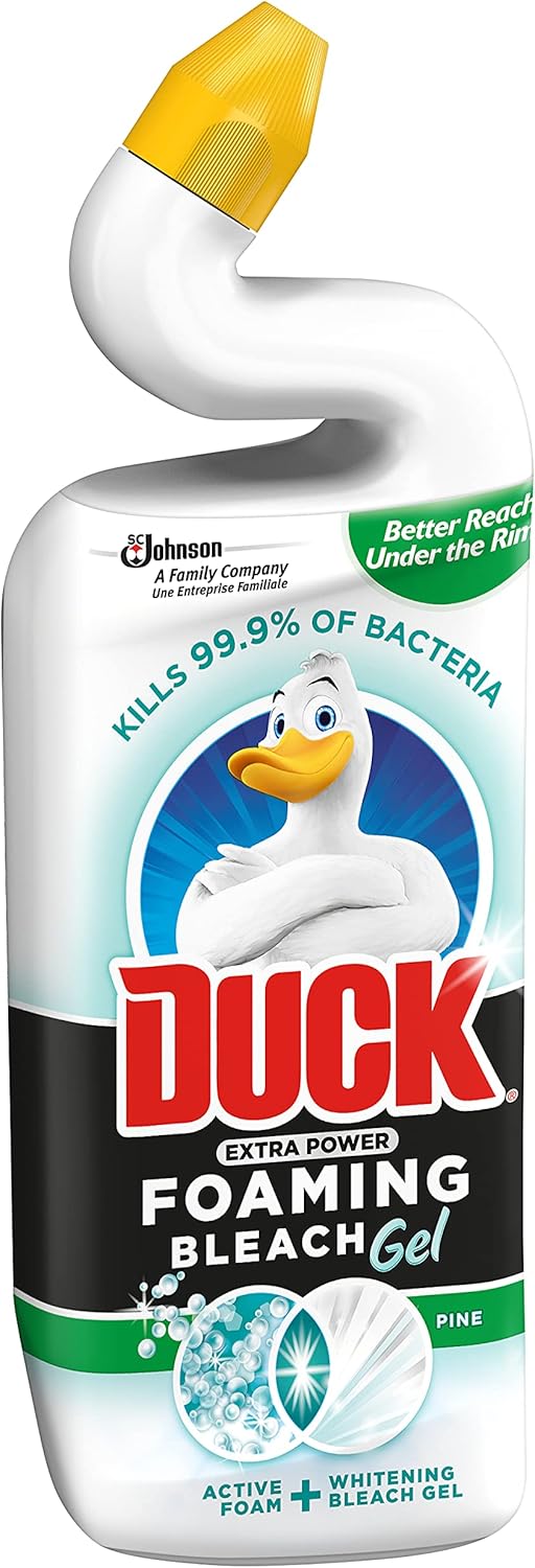 Duck – schäumender Toilettenreiniger mit Bleichgel und Meeresduft, 750 ml