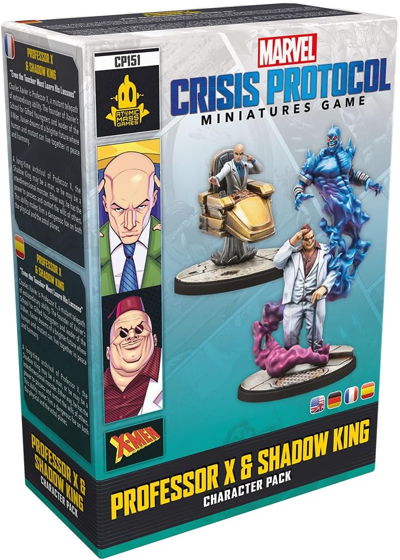Atomic Mass Games Marvel Crisis Protocol: Professor X & Shadow King Miniaturenspiel-Erweiterung