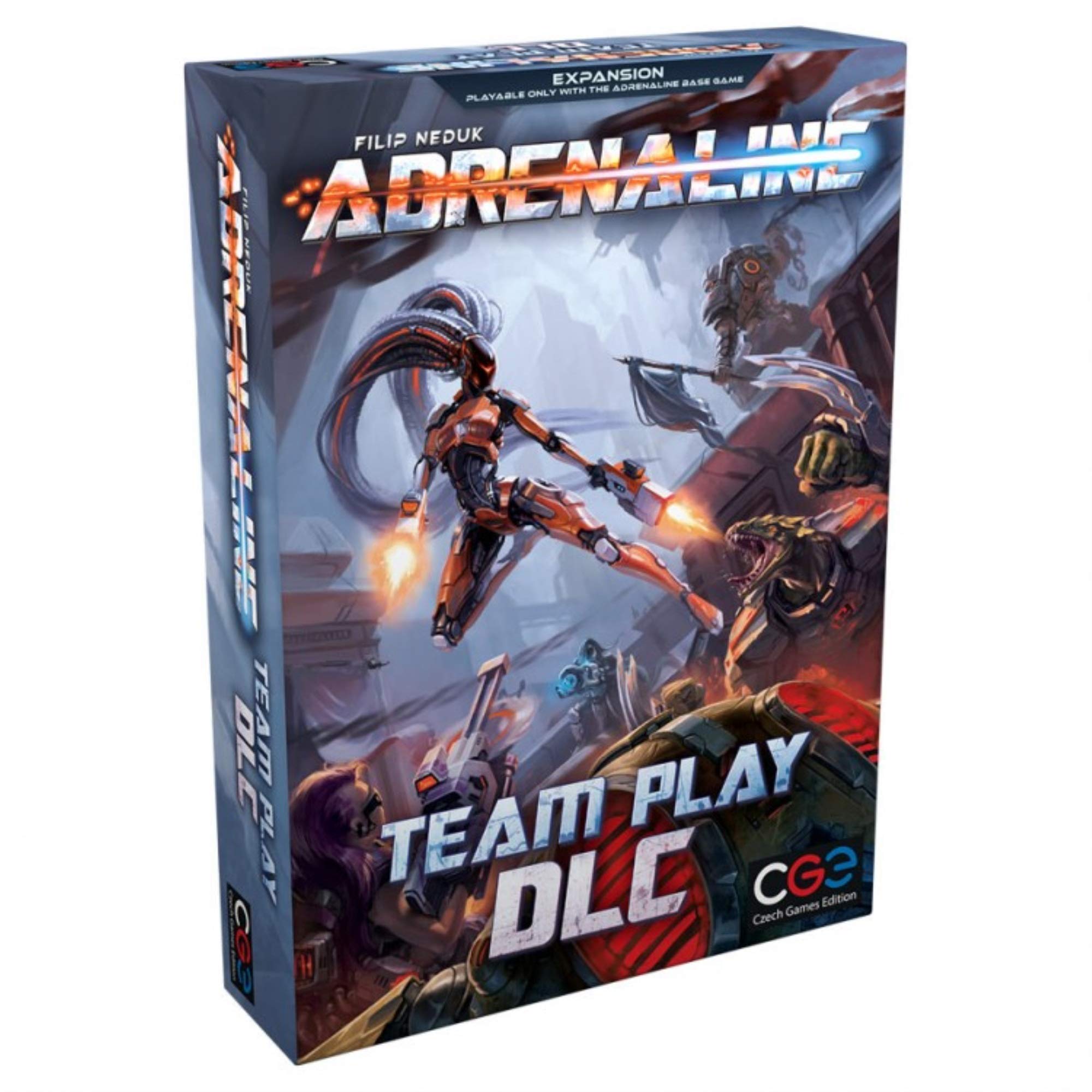 Czech Games Edition Adrenaline: Team Play DLC-Brettspielerweiterung