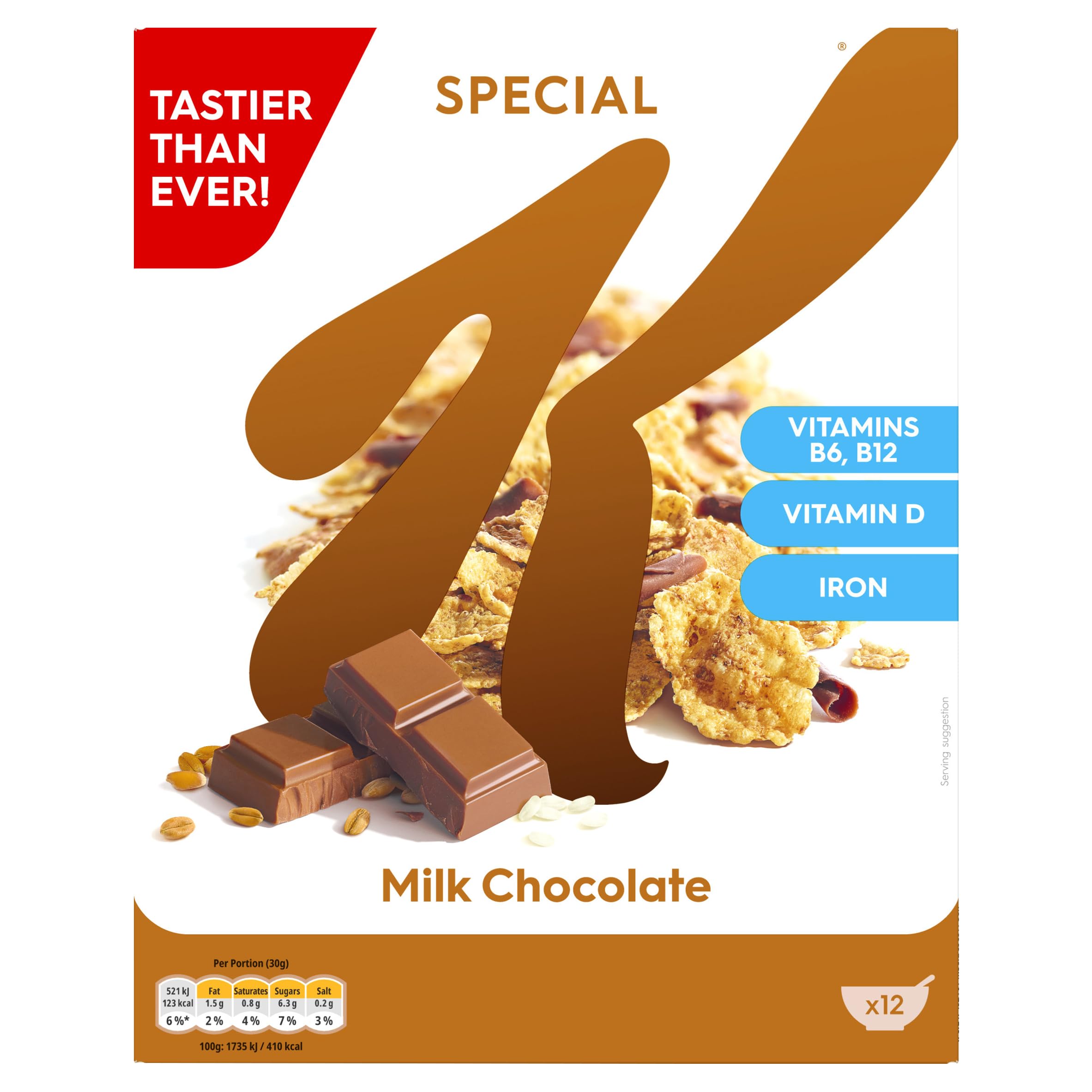 Special K Milchschokolade Frühstücksflocken 360g