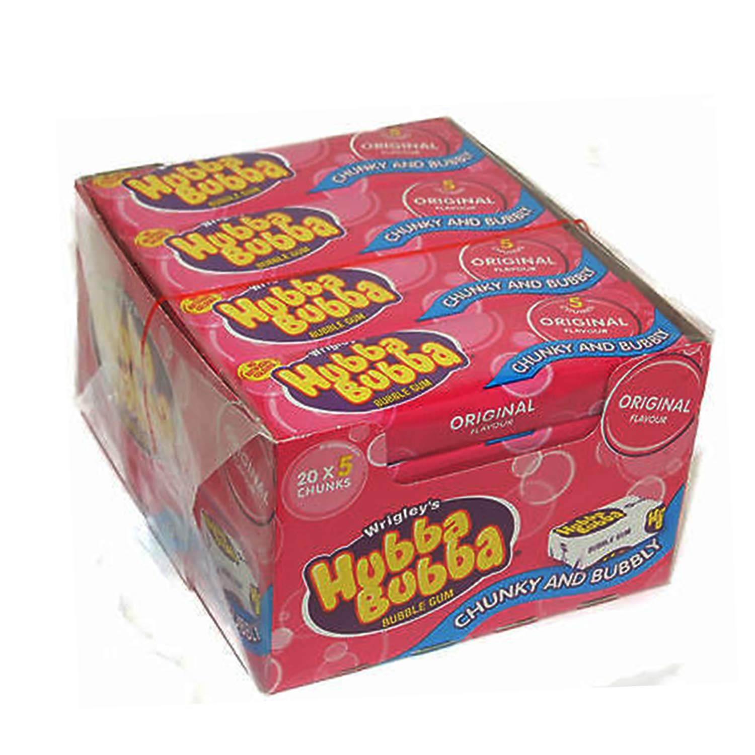 Hubba Bubba Original Bubblegum 5-teilig (20er Pack)